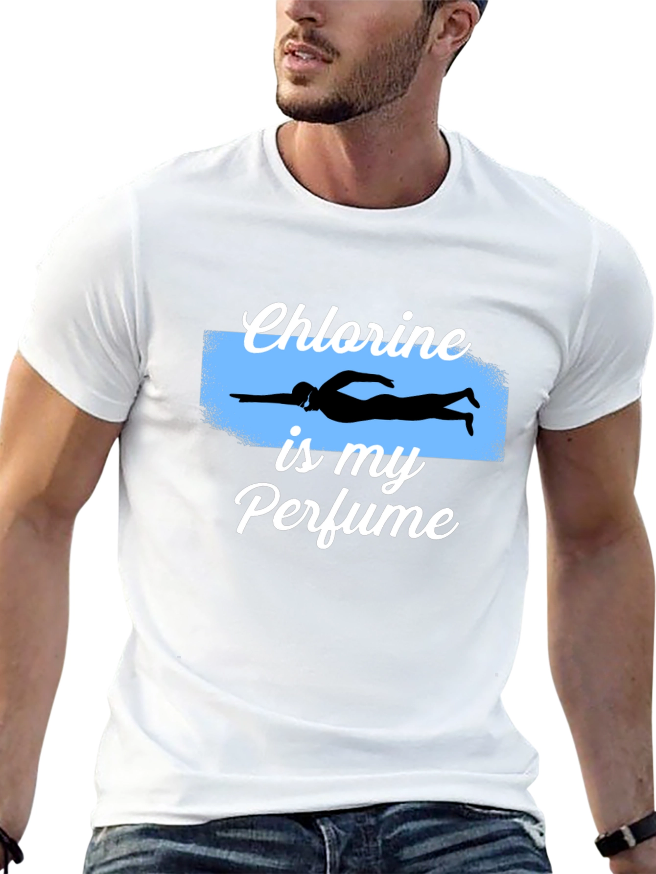 Chlorine is My Perfume Graphic T-Shirt