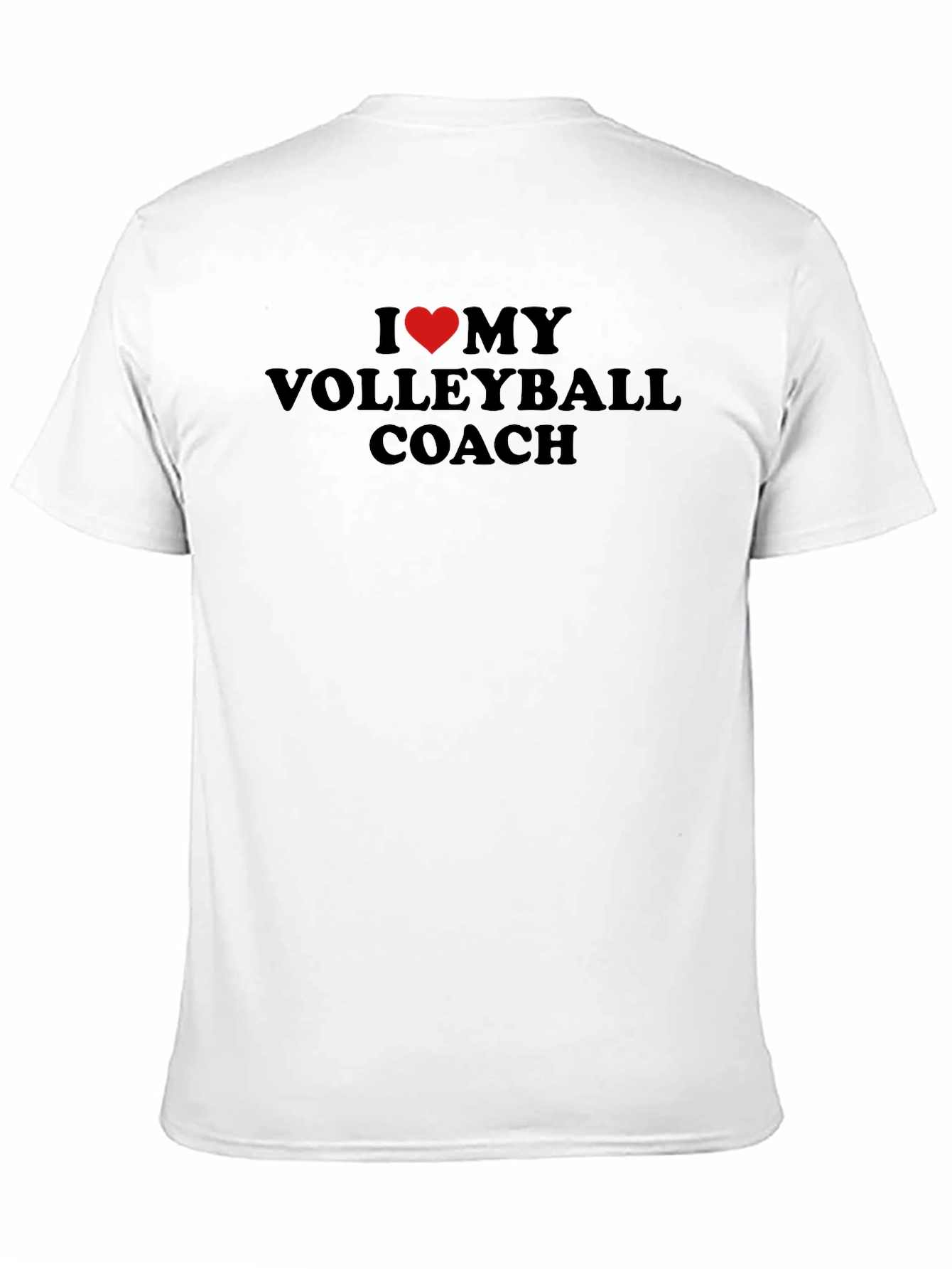 I Heart My Volleyball Coach Graphic Tee