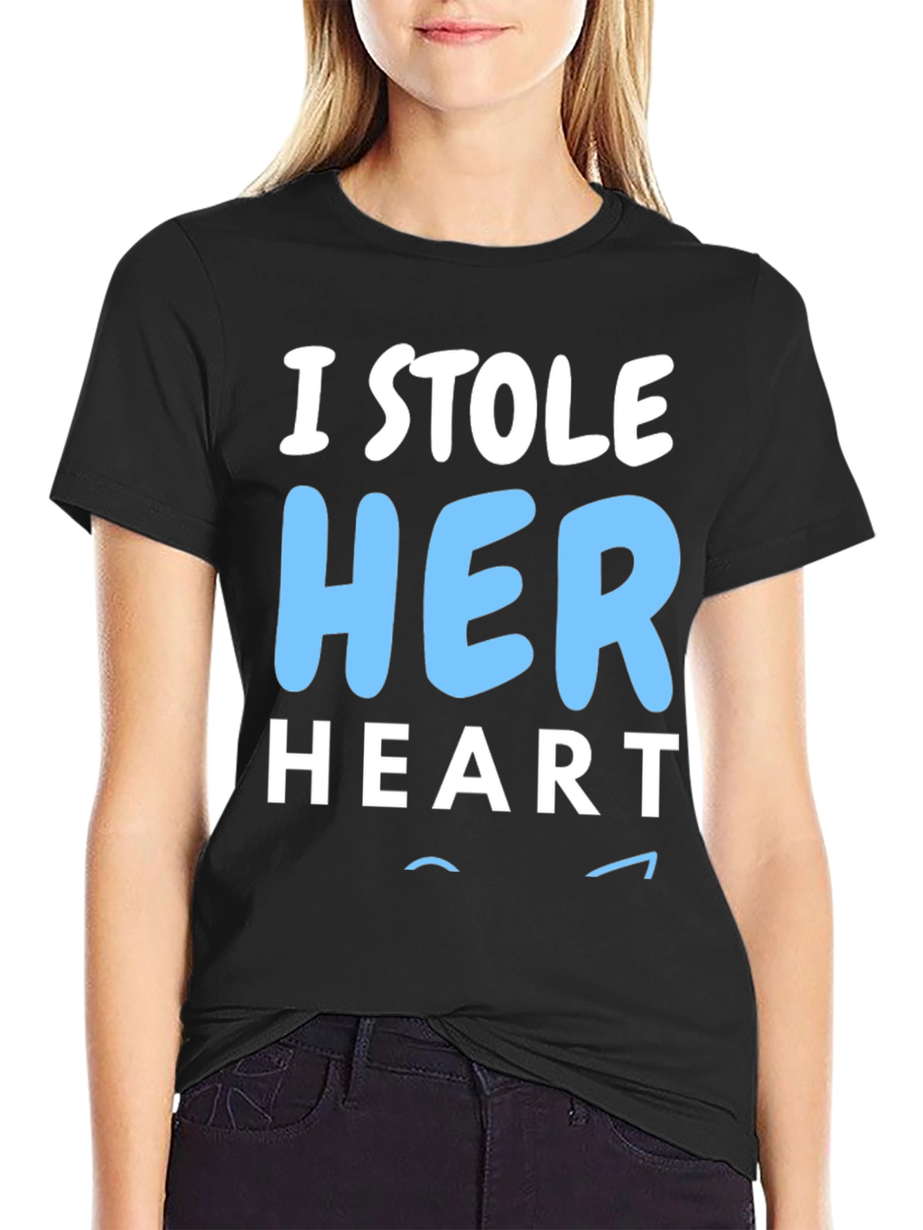 I Stole Her Heart Mens T-Shirt