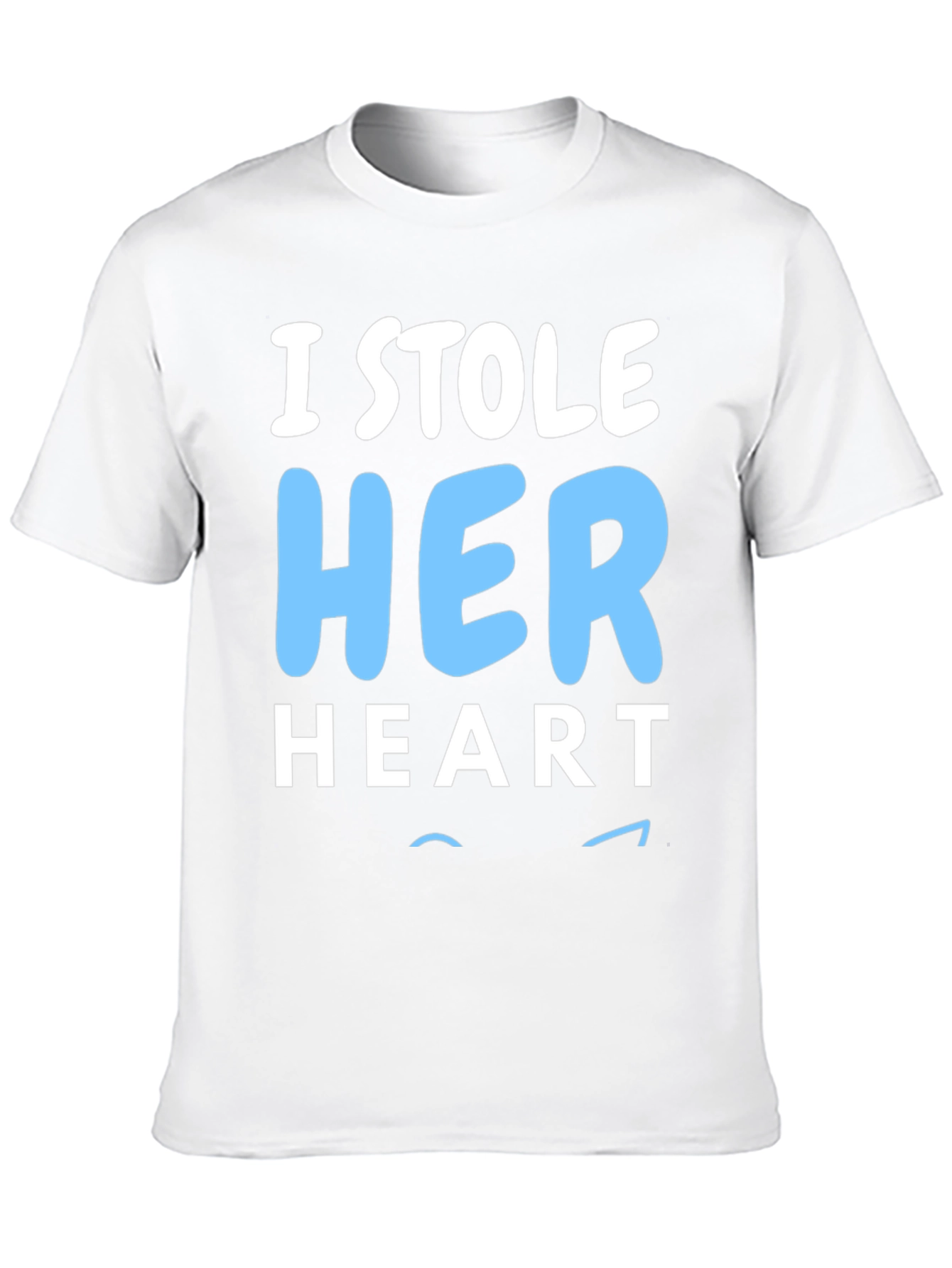 I Stole Her Heart Mens T-Shirt