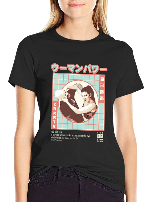 Woman Power Karate T-Shirt