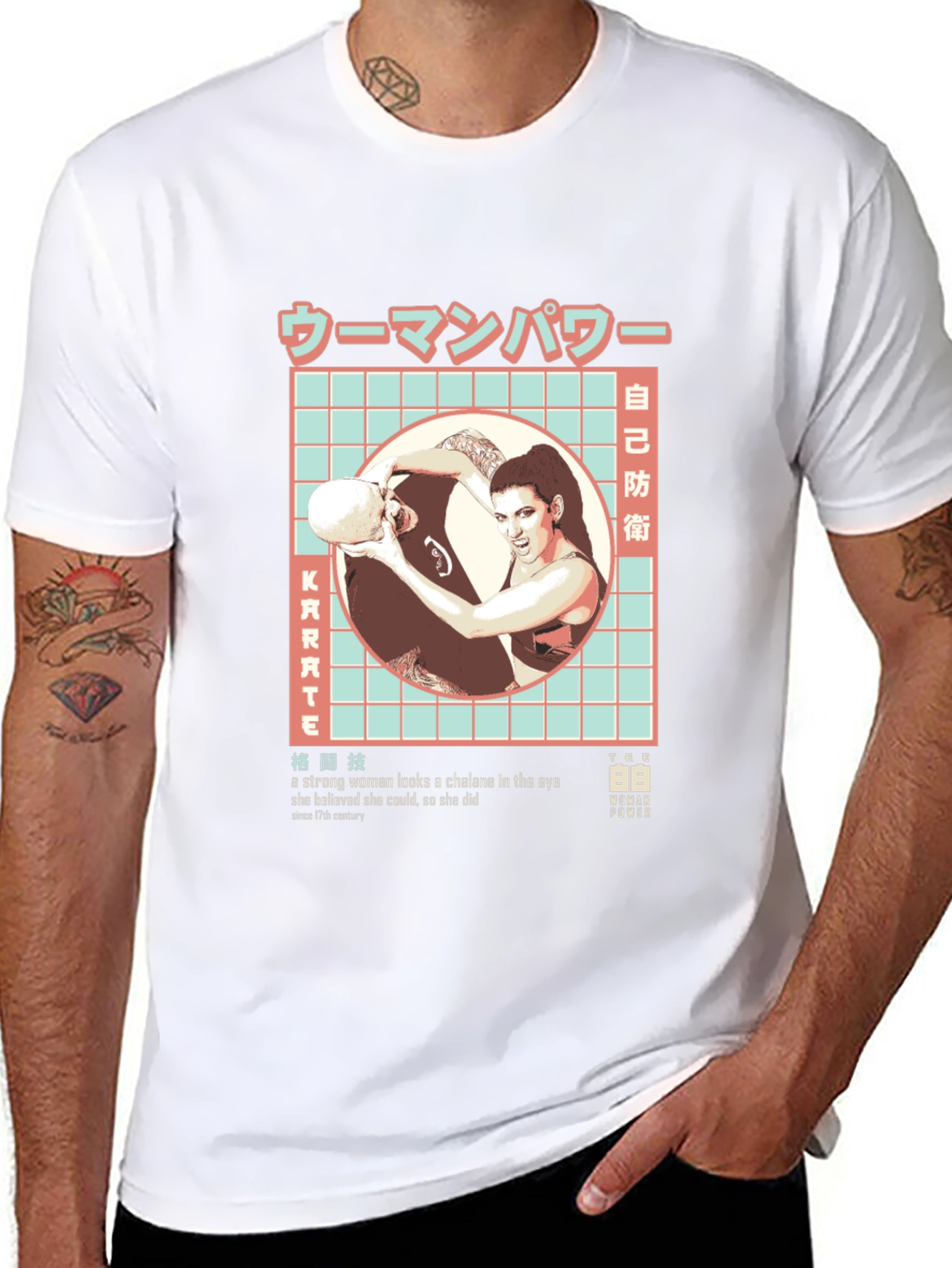 Woman Power Karate T-Shirt
