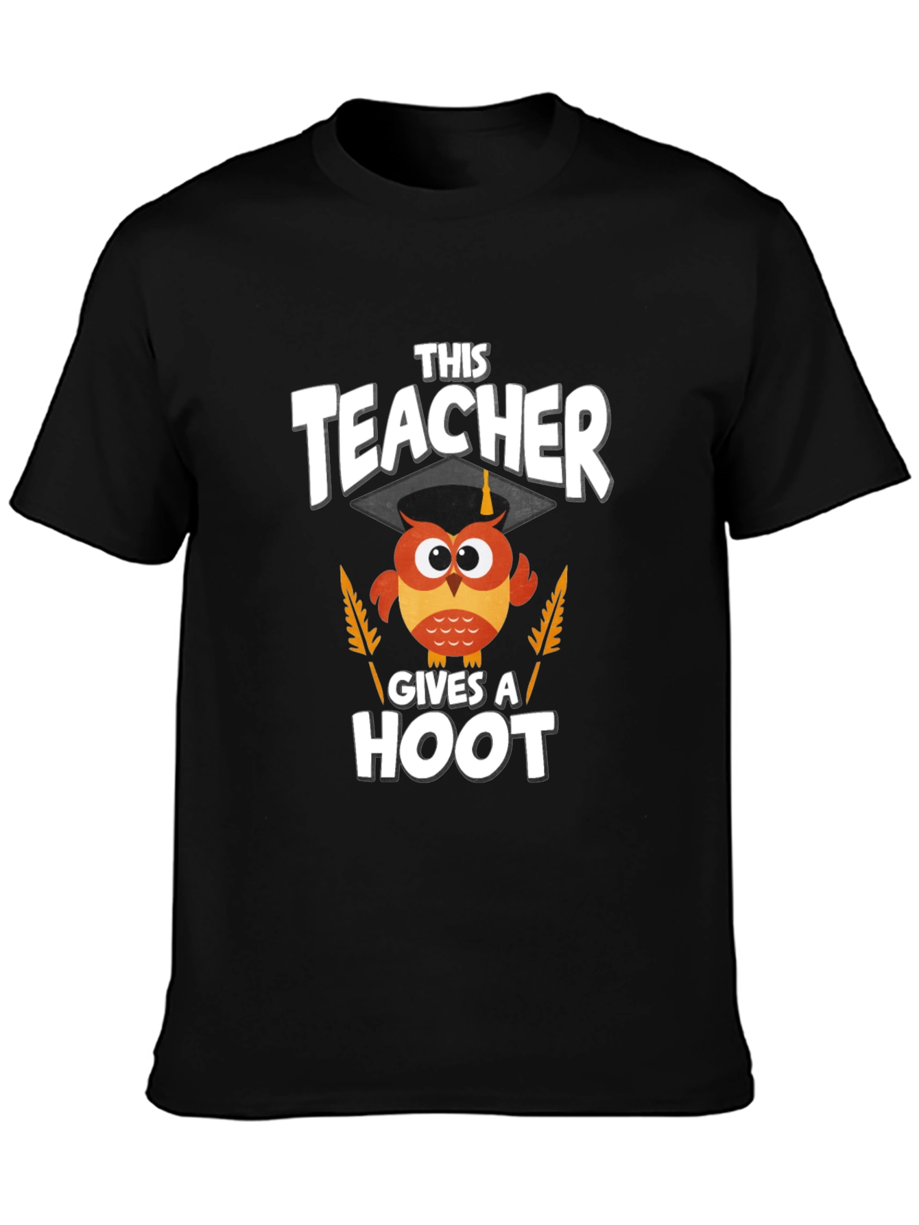 Teacher Owl Graphic T-Shirt