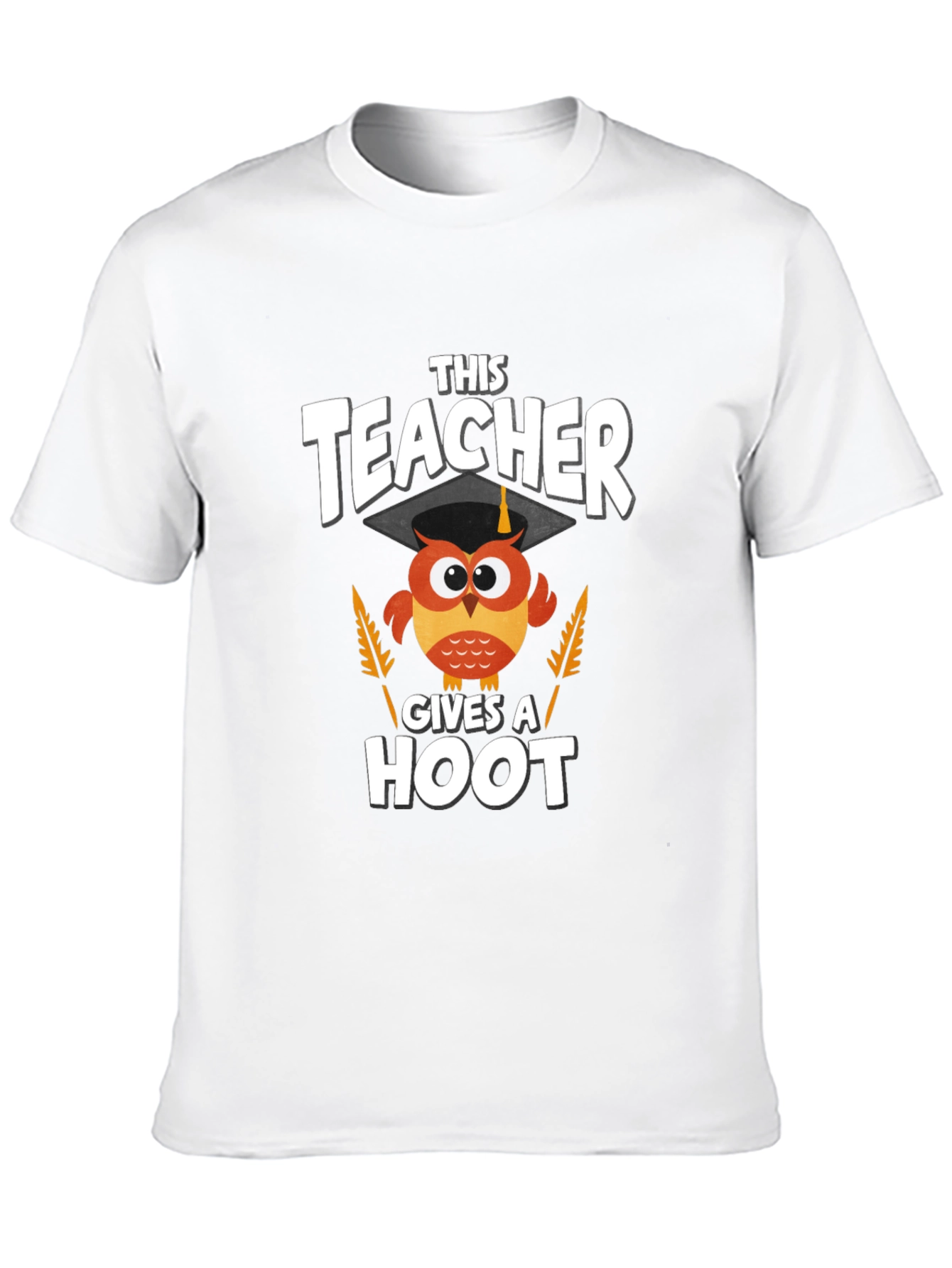 Teacher Owl Graphic T-Shirt