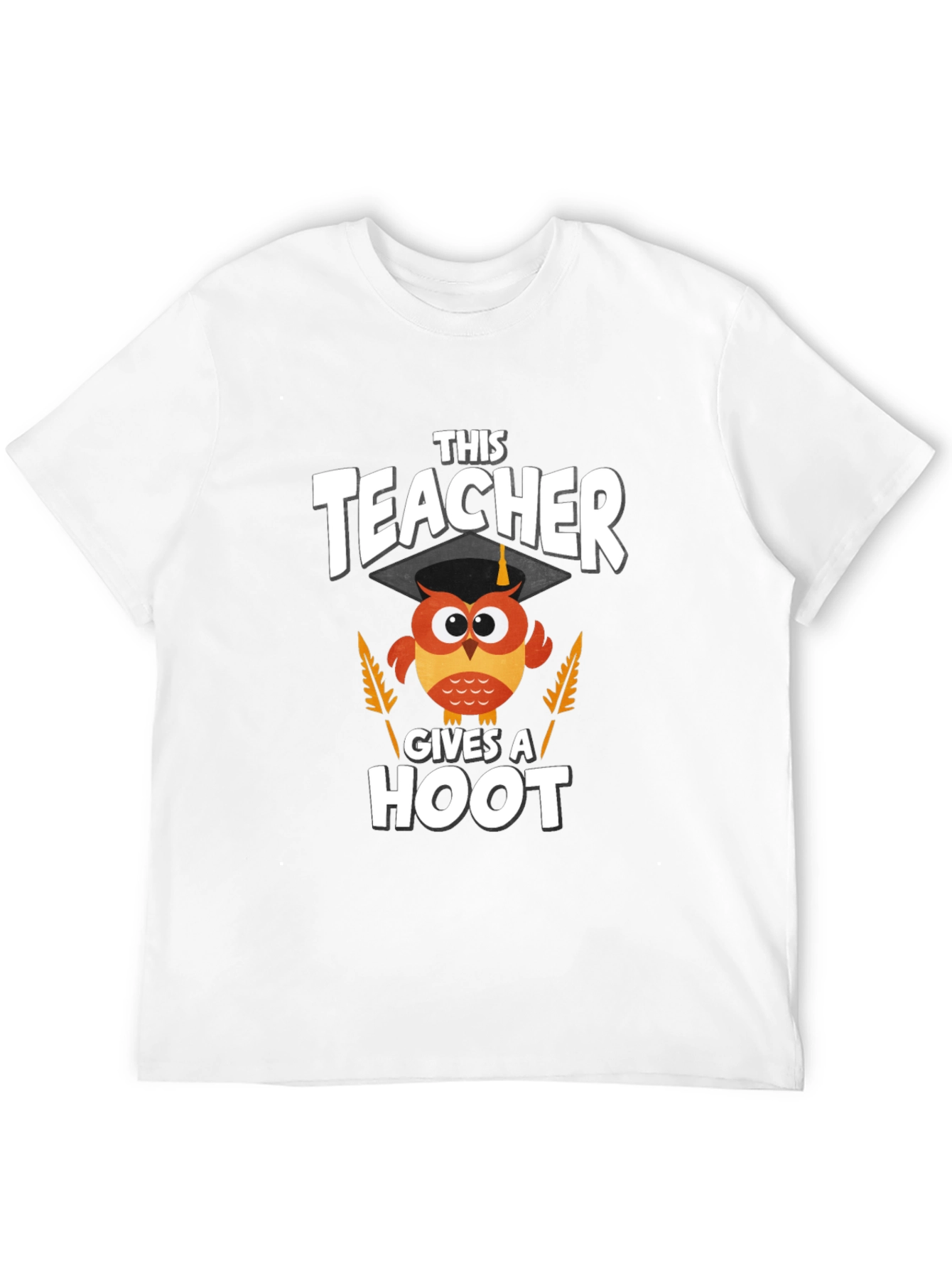 Teacher Owl Graphic T-Shirt