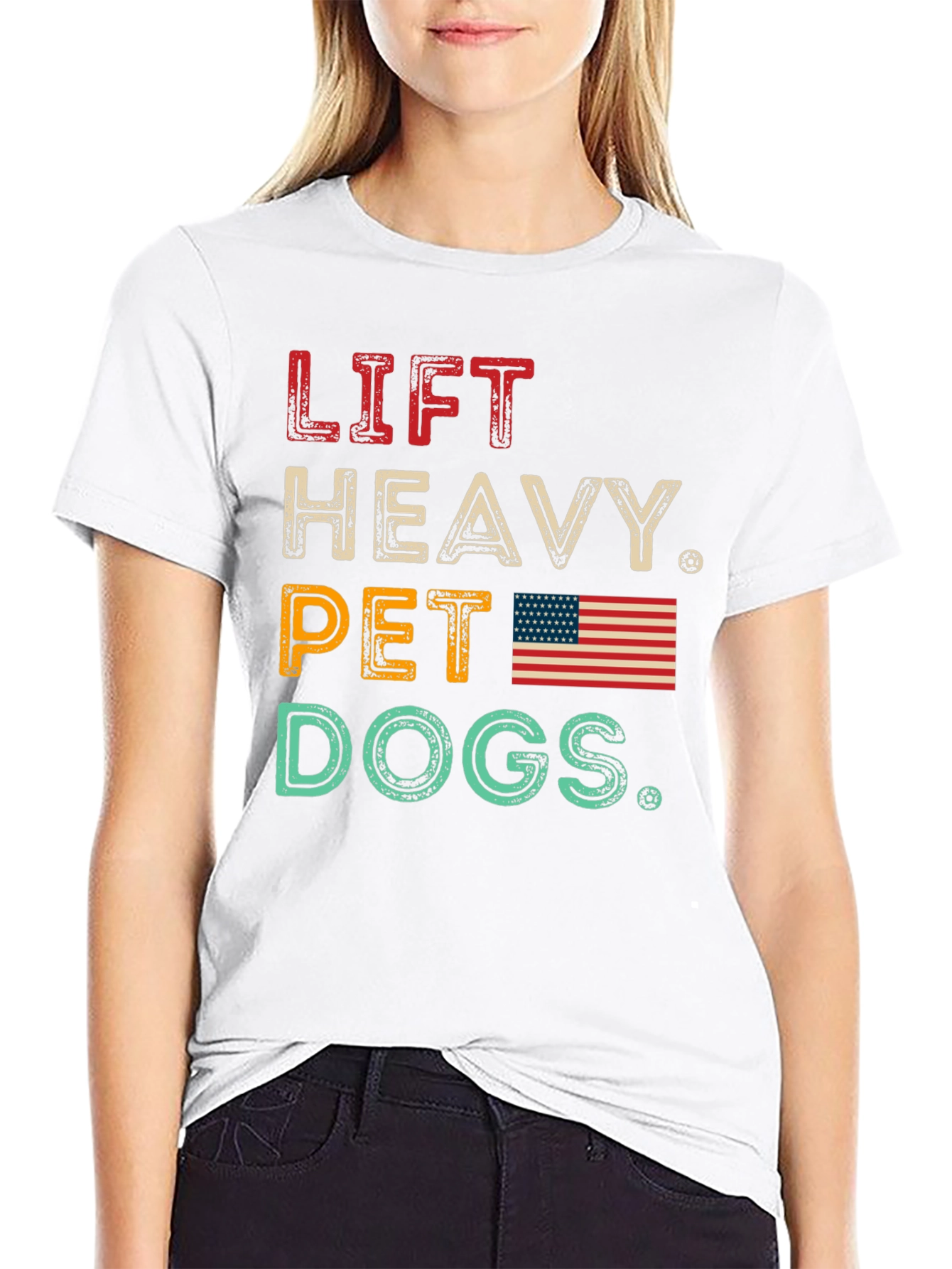 Lift Heavy Pet Dogs T-Shirt