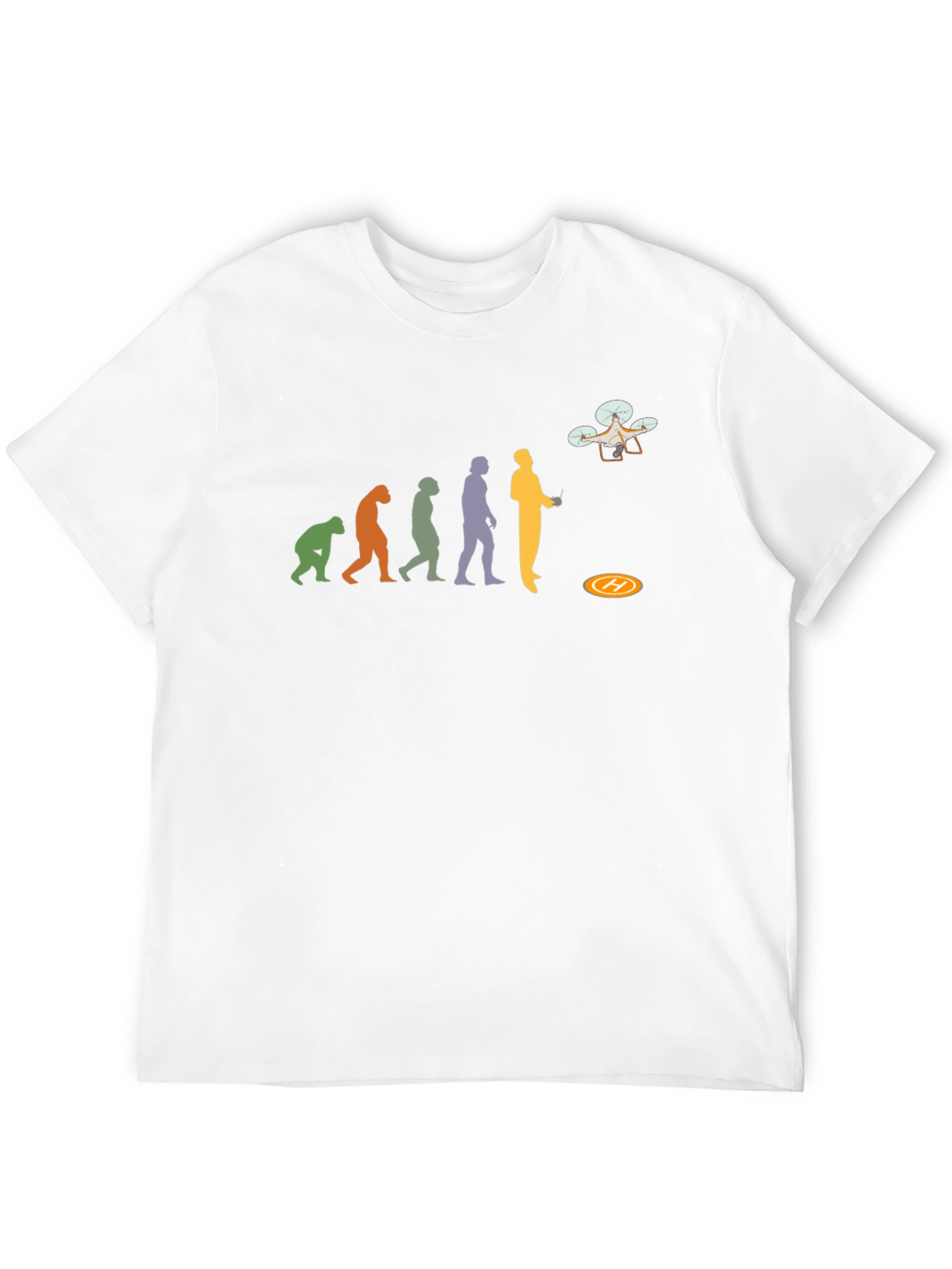 Drone Evolution T-Shirt - Fly High!