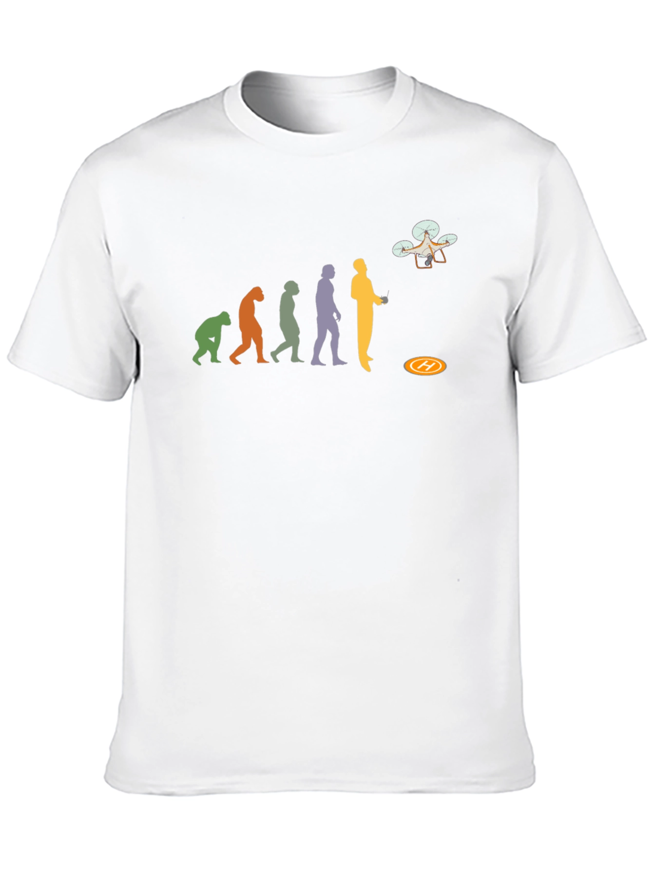 Drone Evolution T-Shirt - Fly High!