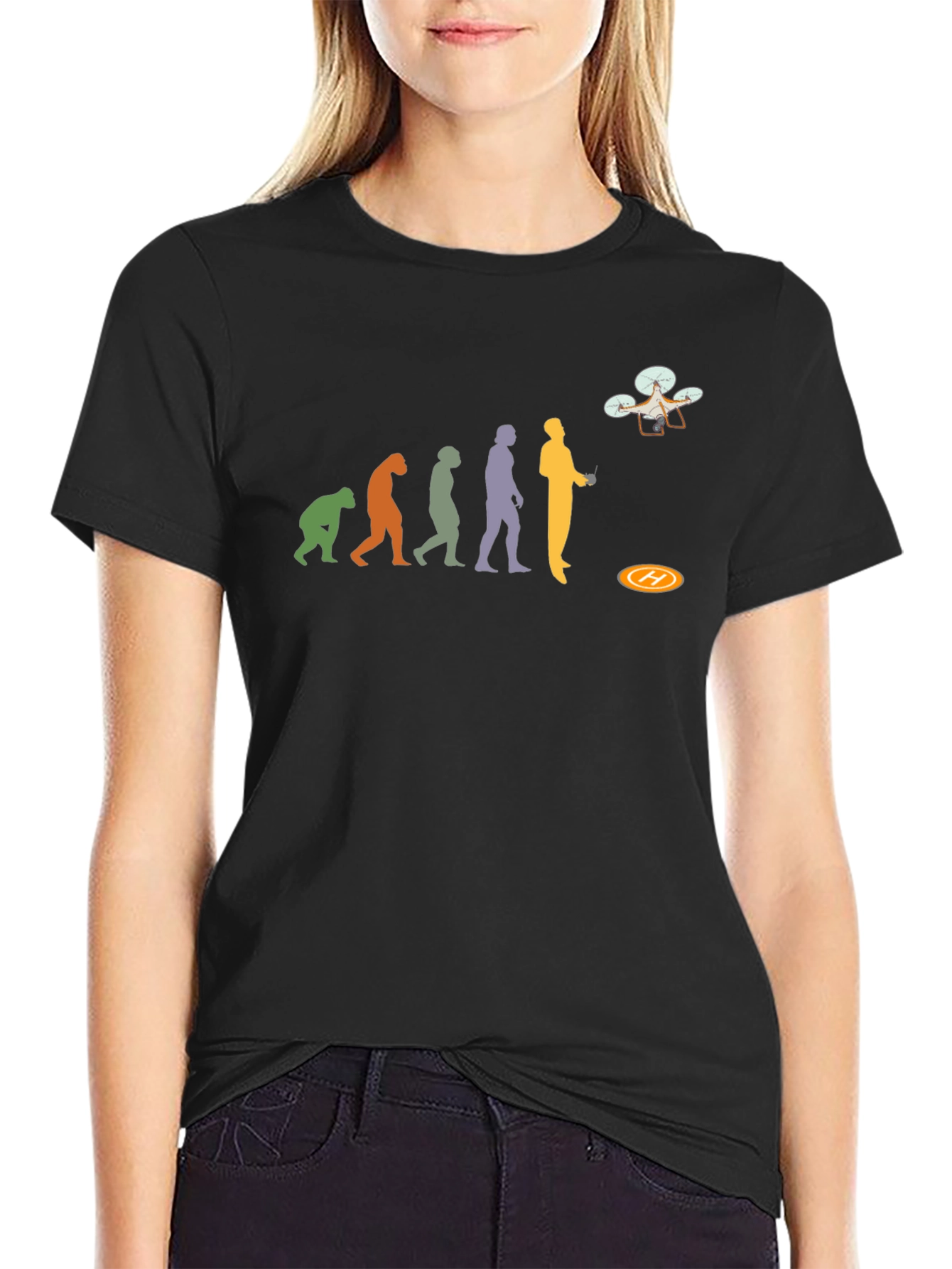Drone Evolution T-Shirt - Fly High!