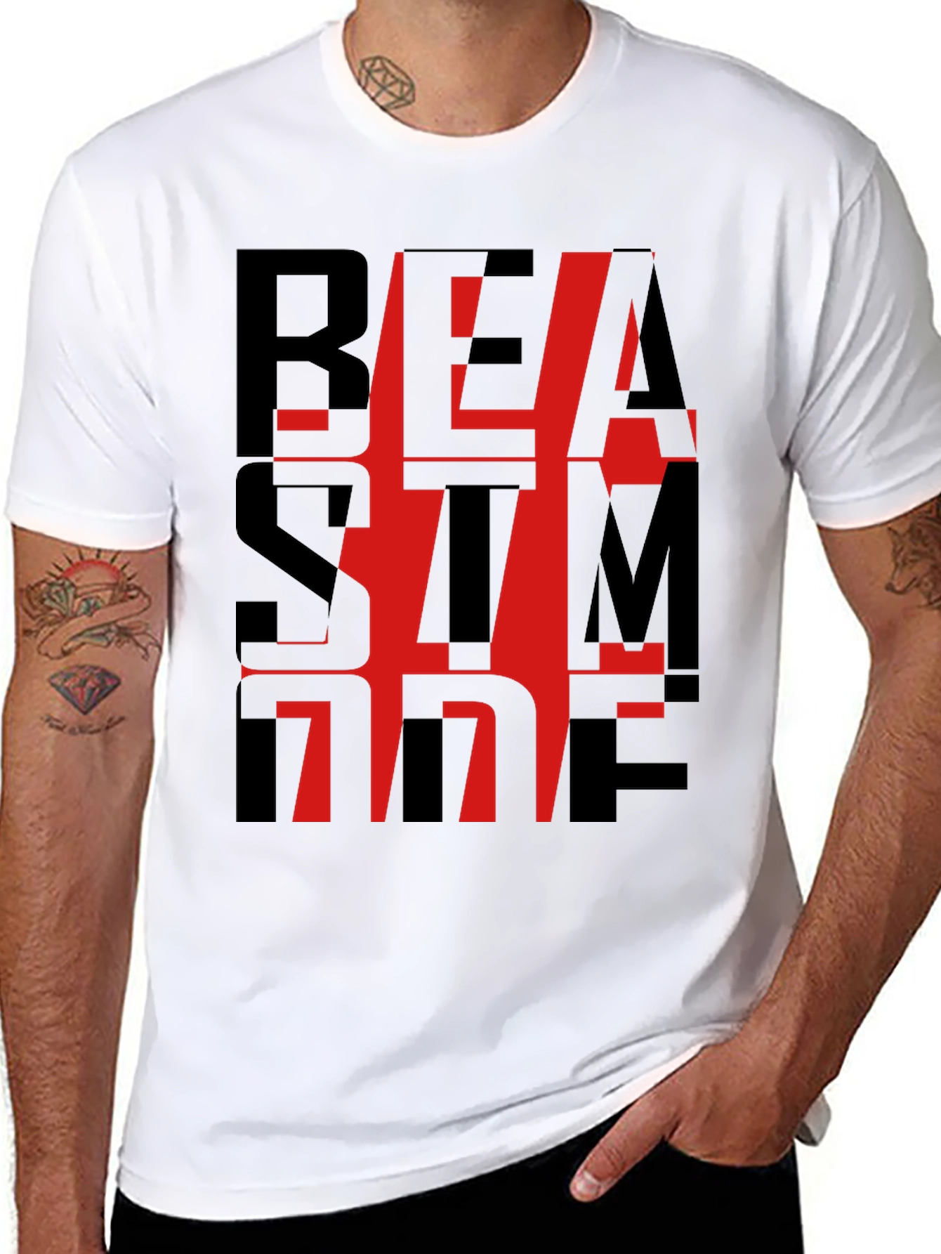 Beast Mode Graphic Tee - Black