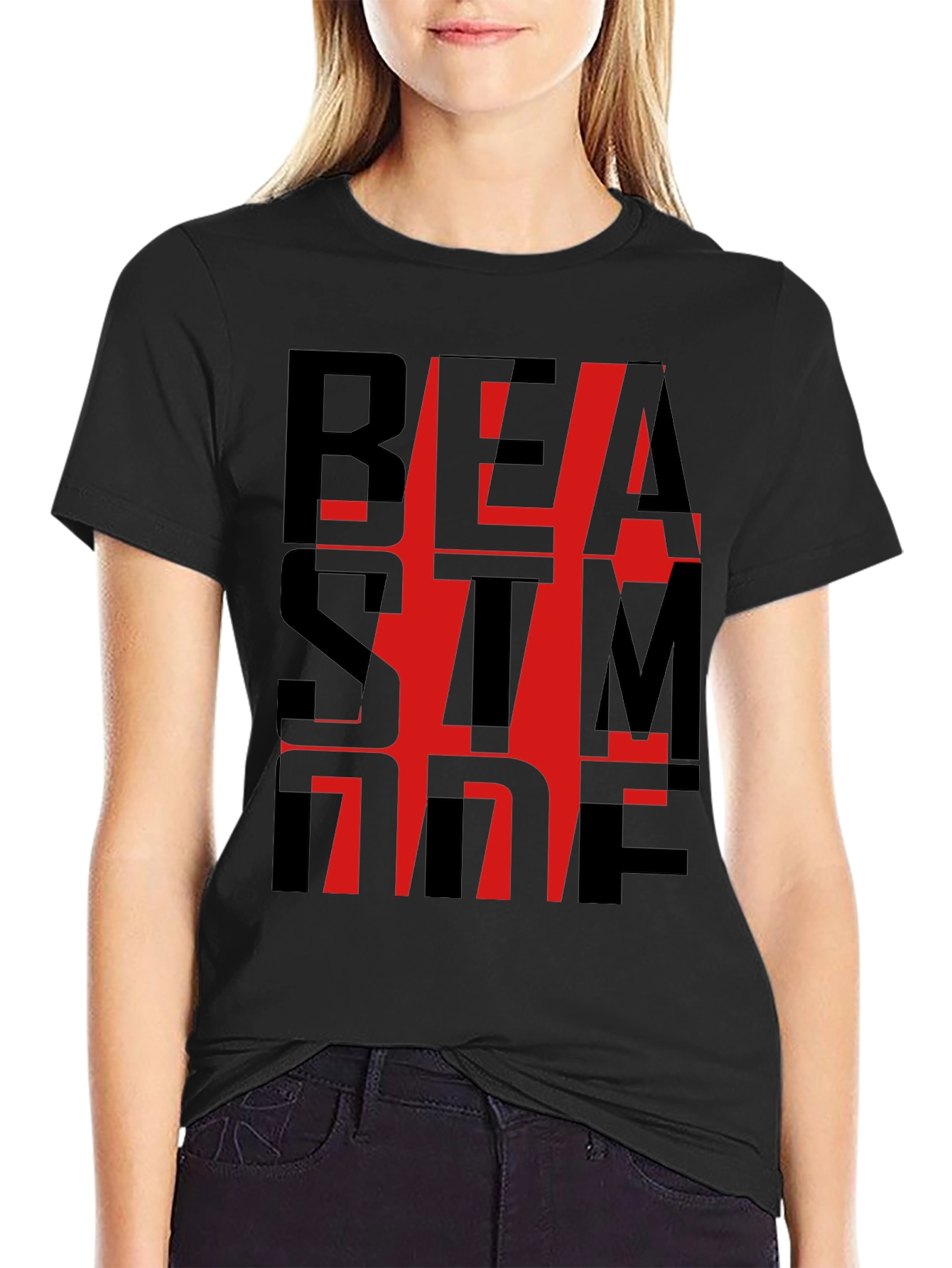 Beast Mode Graphic Tee - Black