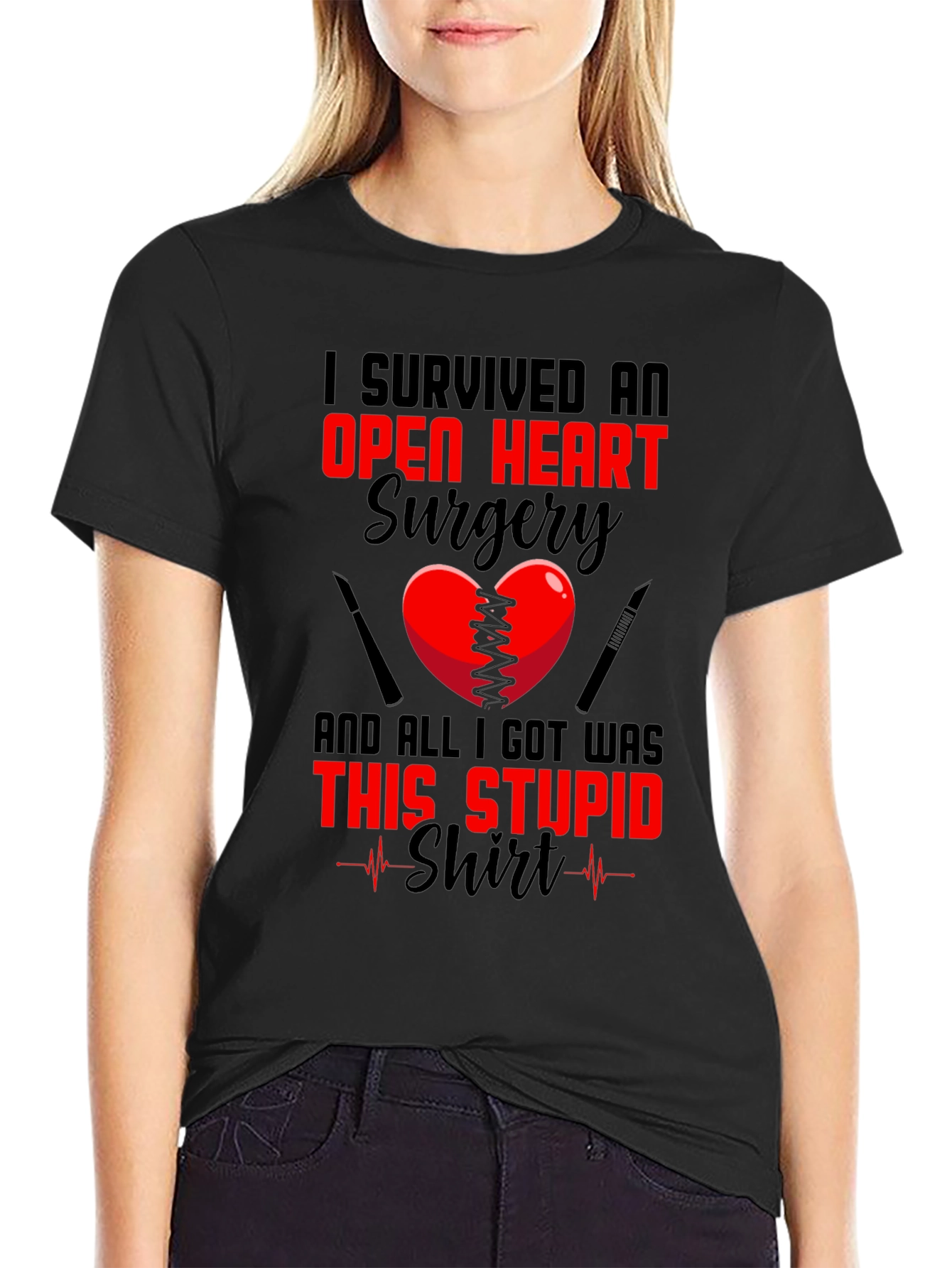Open Heart Surgery Survivor T-Shirt