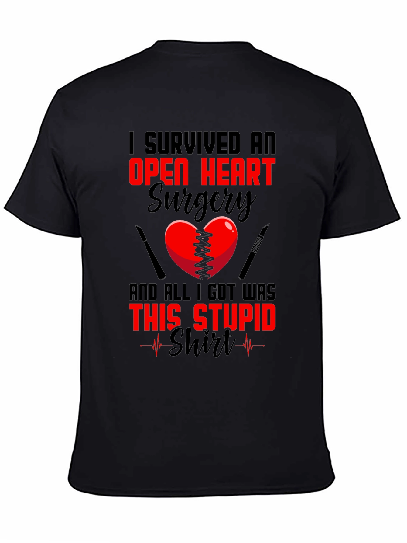 Open Heart Surgery Survivor T-Shirt