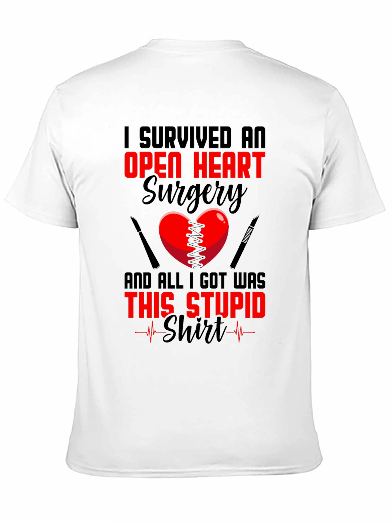 Open Heart Surgery Survivor T-Shirt