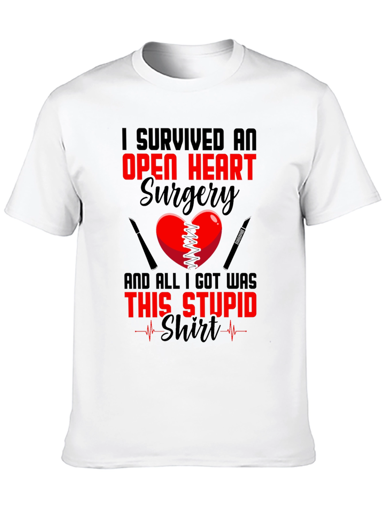 Open Heart Surgery Survivor T-Shirt