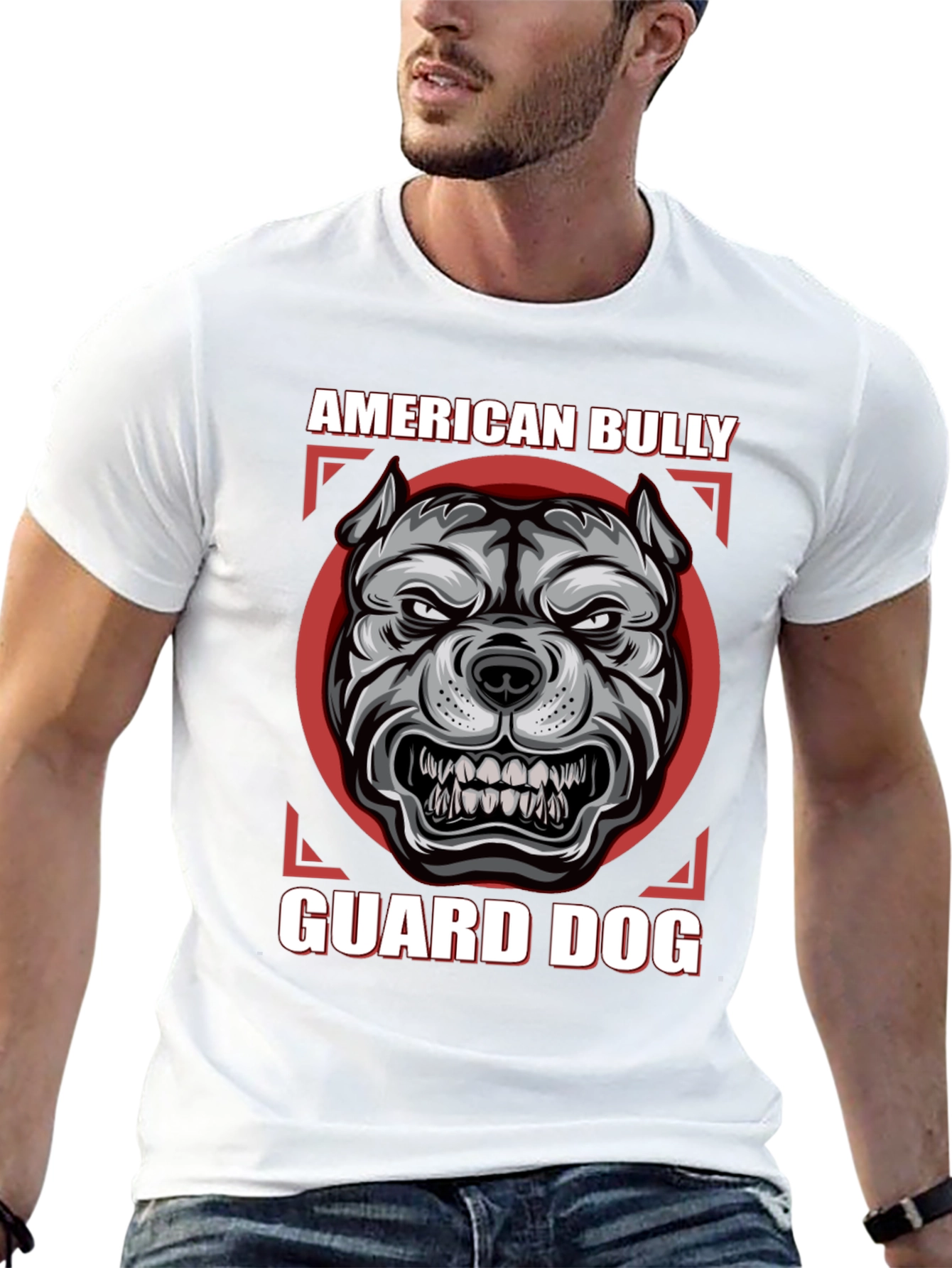 American Bully Guard Dog Graphic Tee