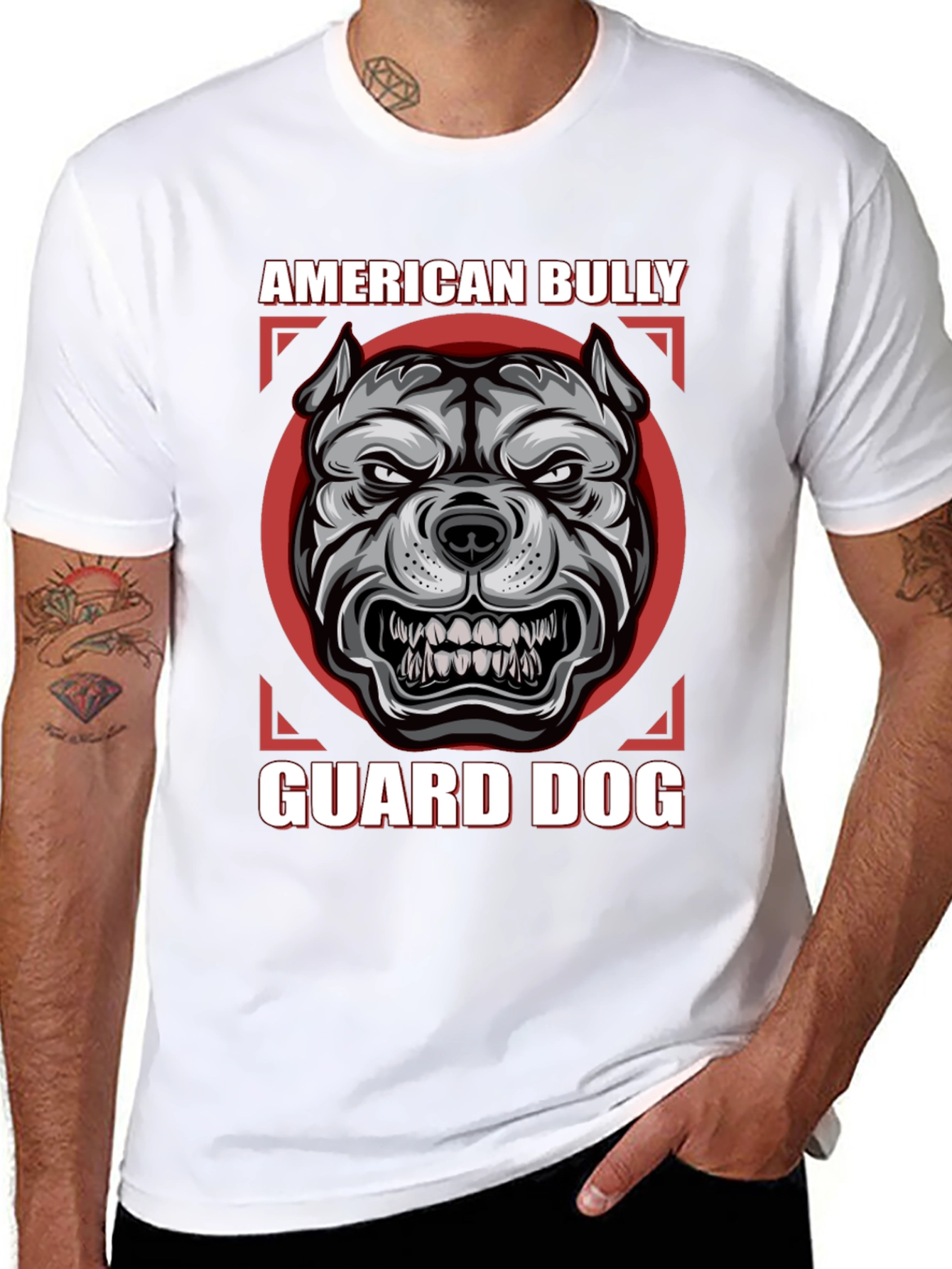 American Bully Guard Dog Graphic Tee