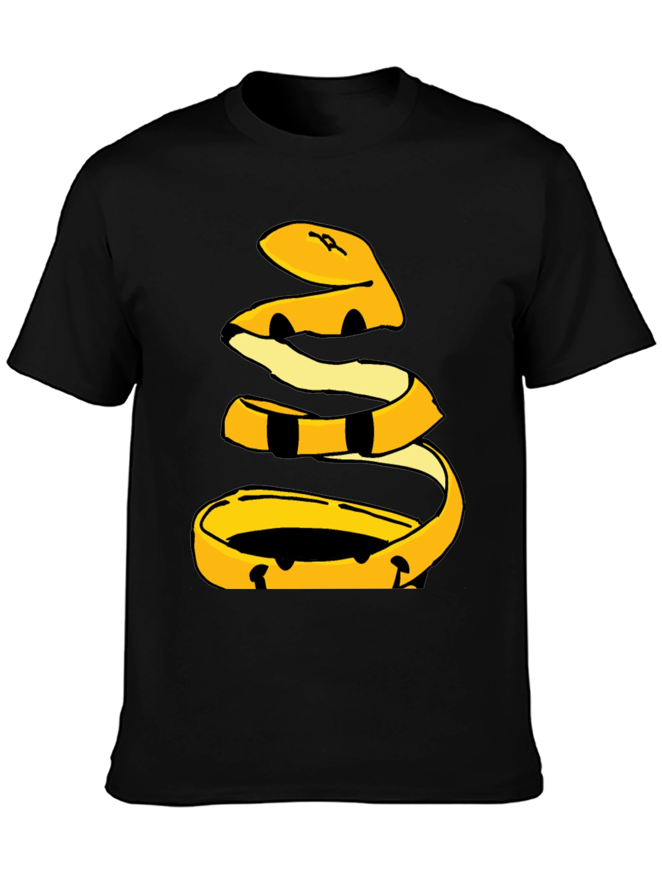 Banana Peel Graphic Tee - Black