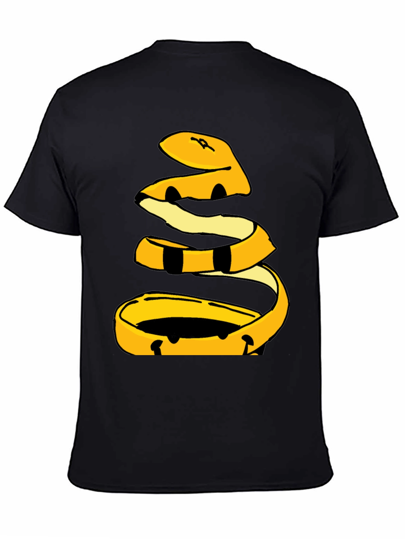 Banana Peel Graphic Tee - Black