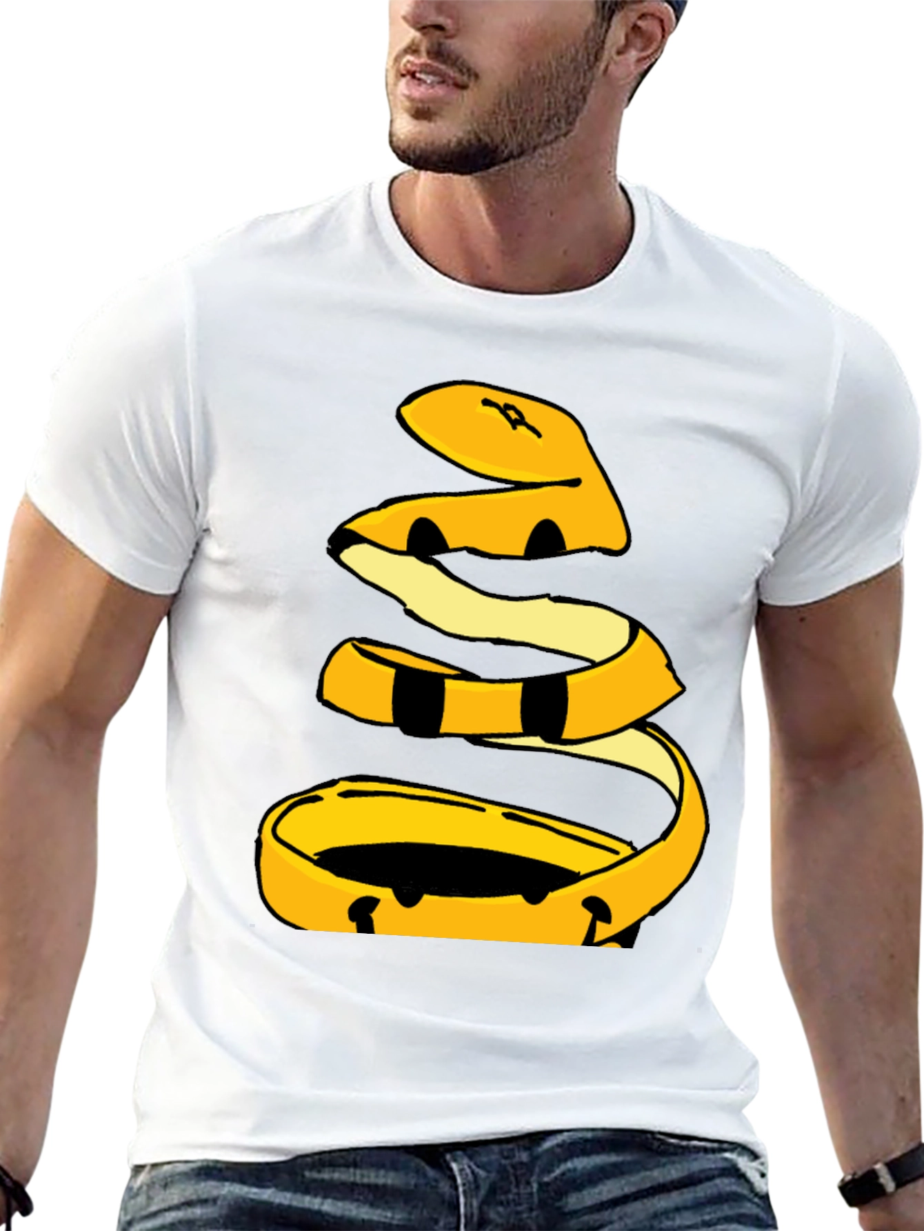 Banana Peel Graphic Tee - Black
