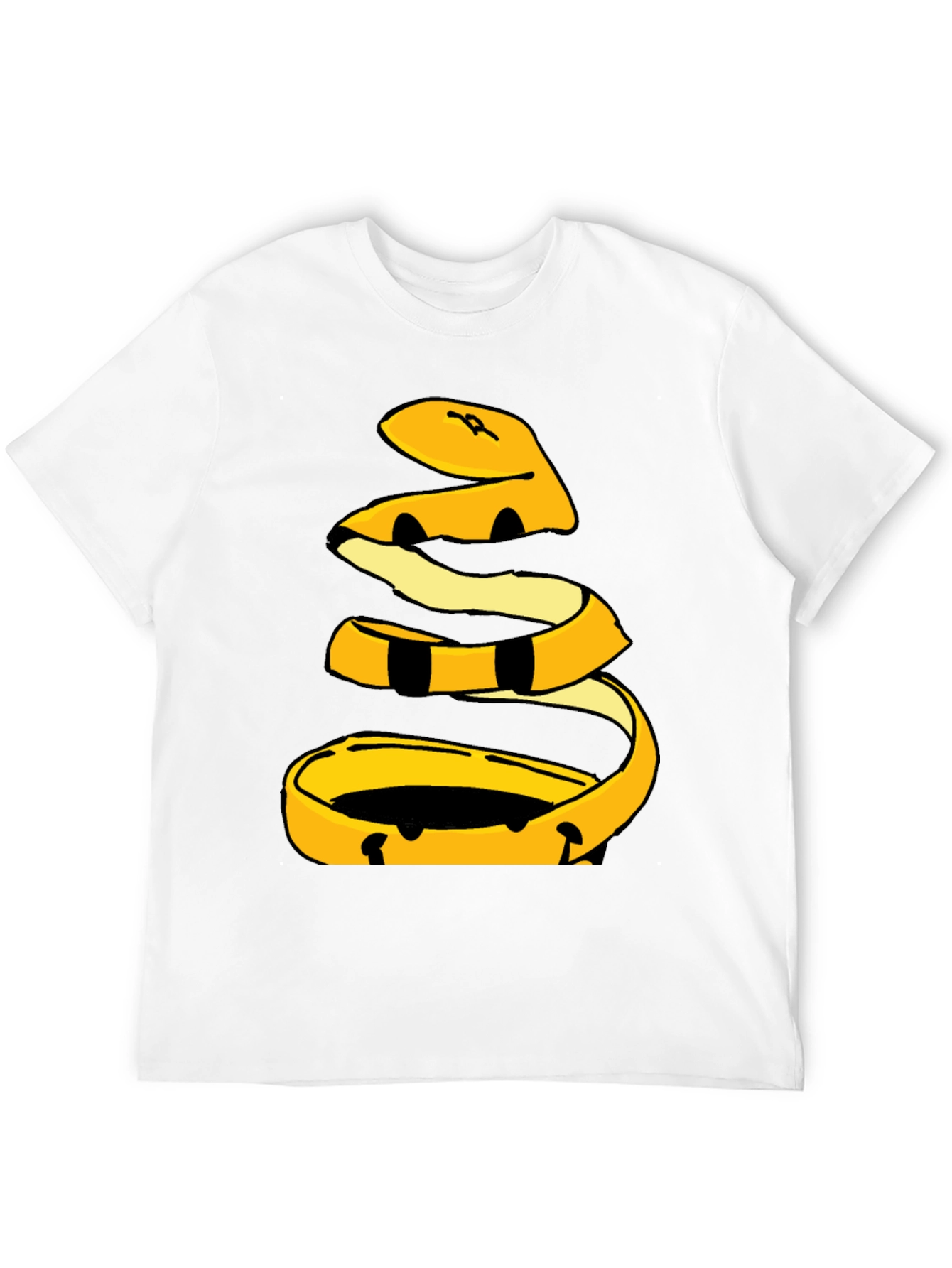 Banana Peel Graphic Tee - Black