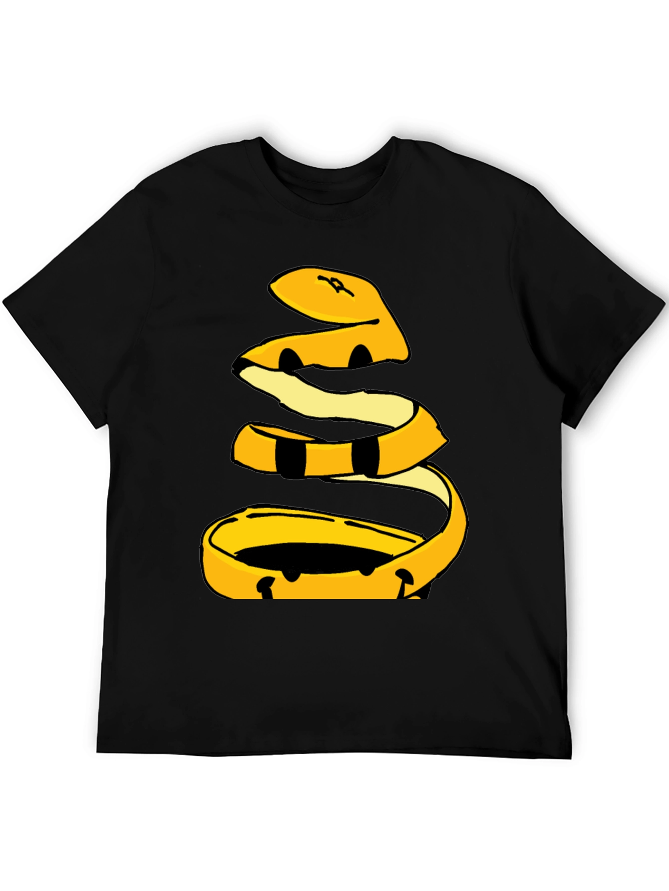 Banana Peel Graphic Tee - Black