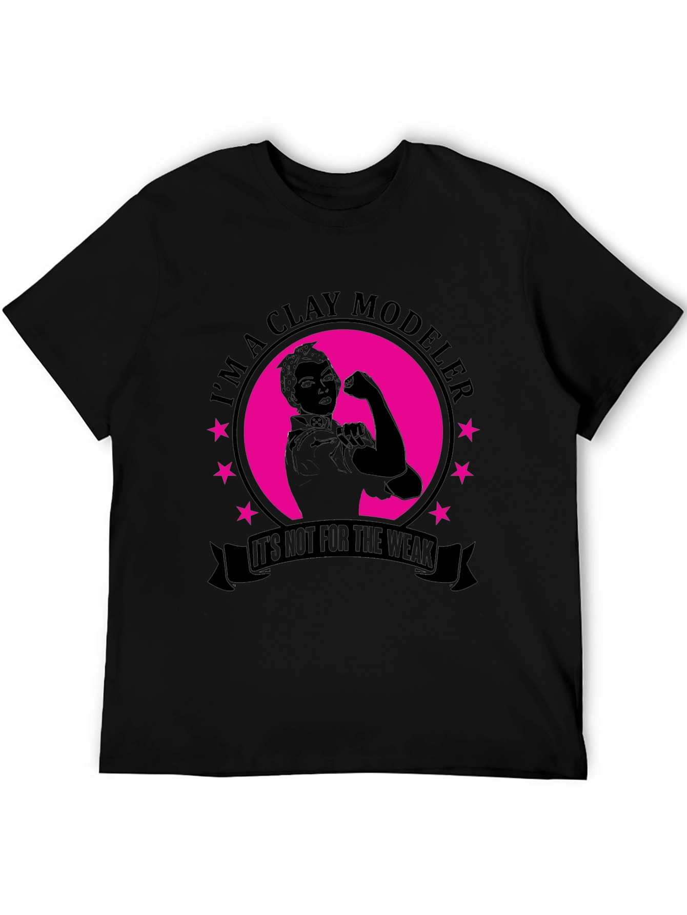 Clay Modeler T-Shirt - Strong Women Design