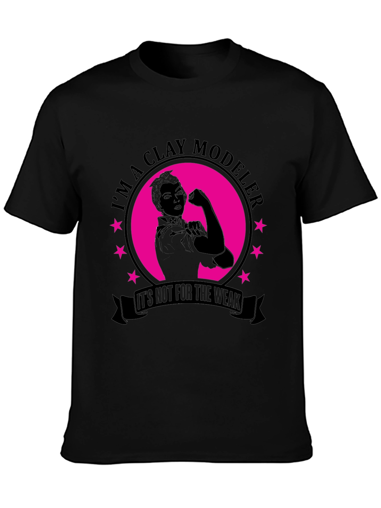 Clay Modeler T-Shirt - Strong Women Design