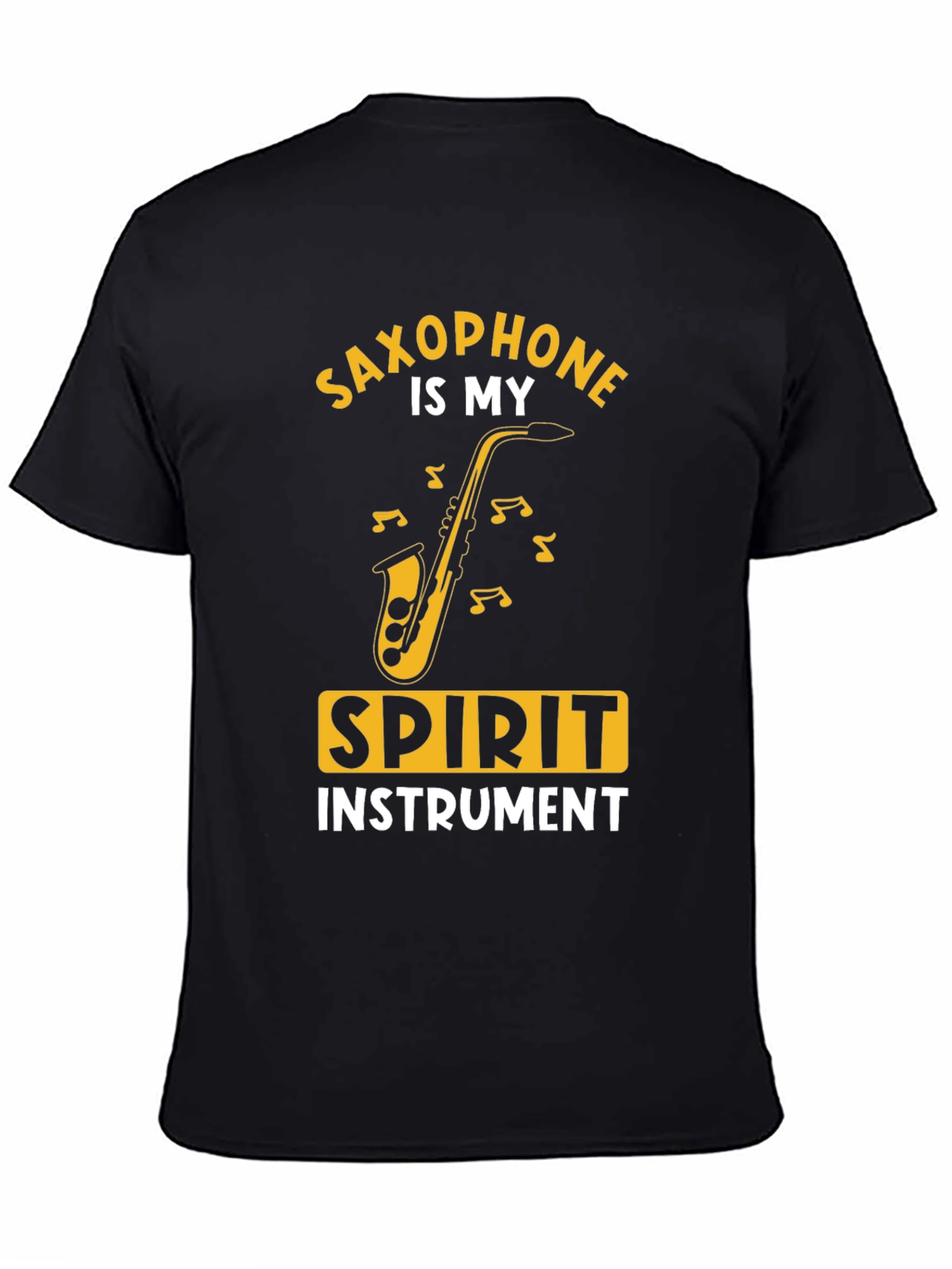 Saxophone Spirit Instrument Graphic Tee - Musician T-Shirt