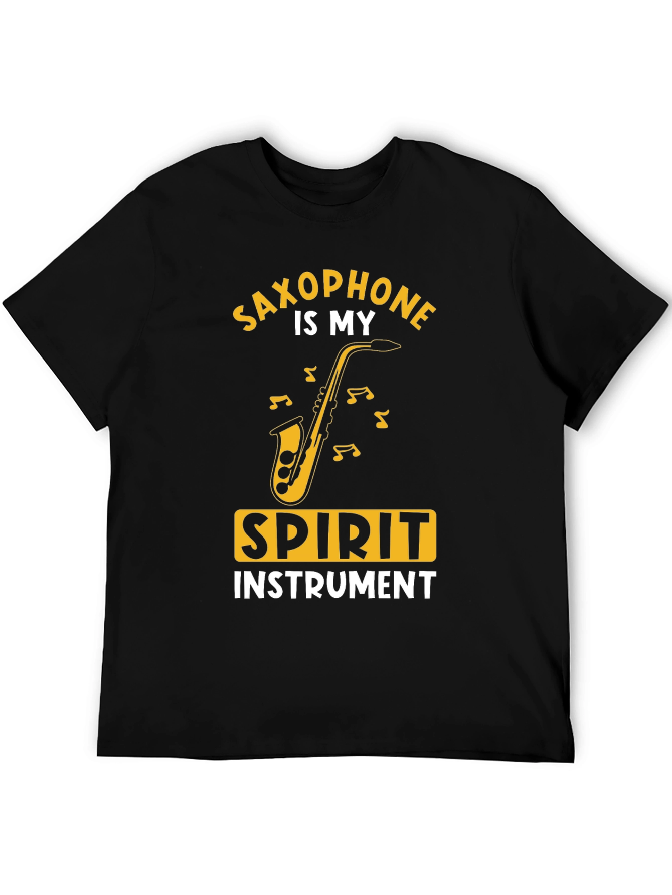 Saxophone Spirit Instrument Graphic Tee - Musician T-Shirt