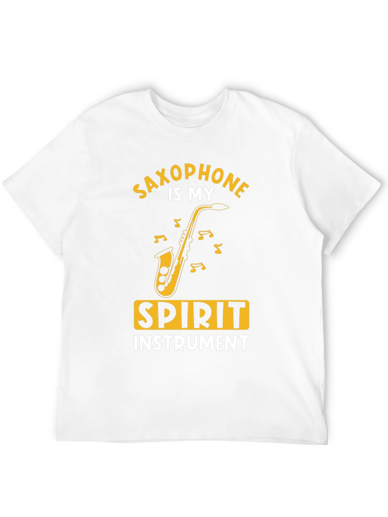 Saxophone Spirit Instrument Graphic Tee - Musician T-Shirt