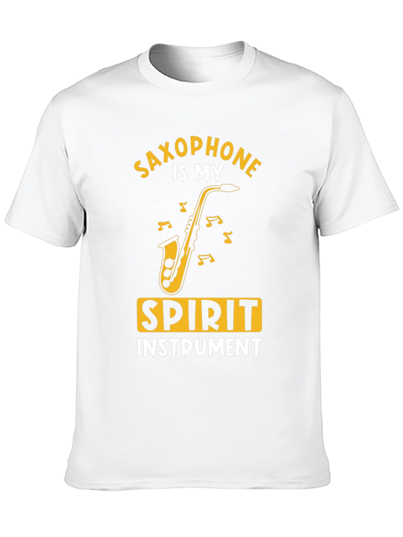 Saxophone Spirit Instrument Graphic Tee - Musician T-Shirt