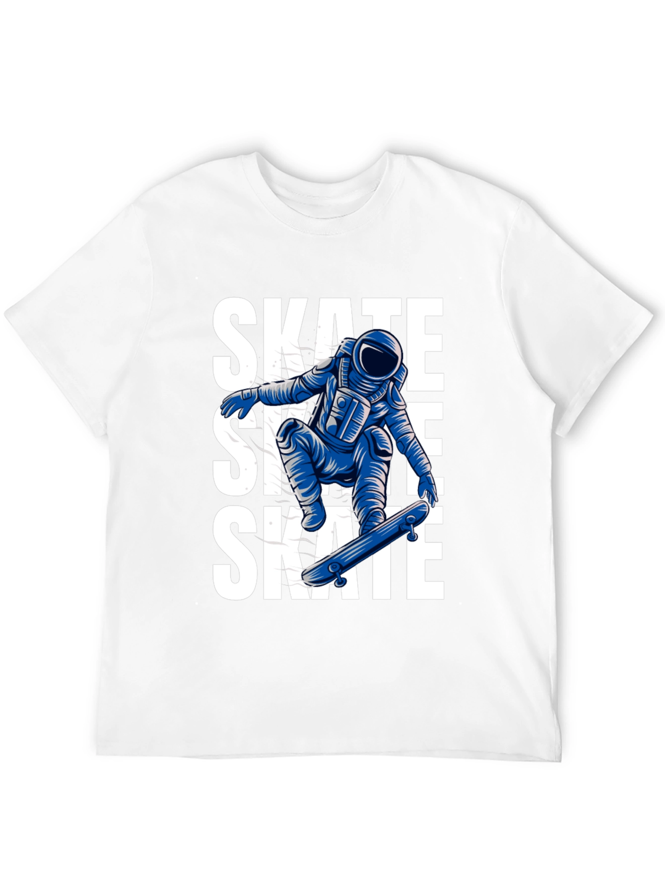 Skate Astronaut Black T-Shirt