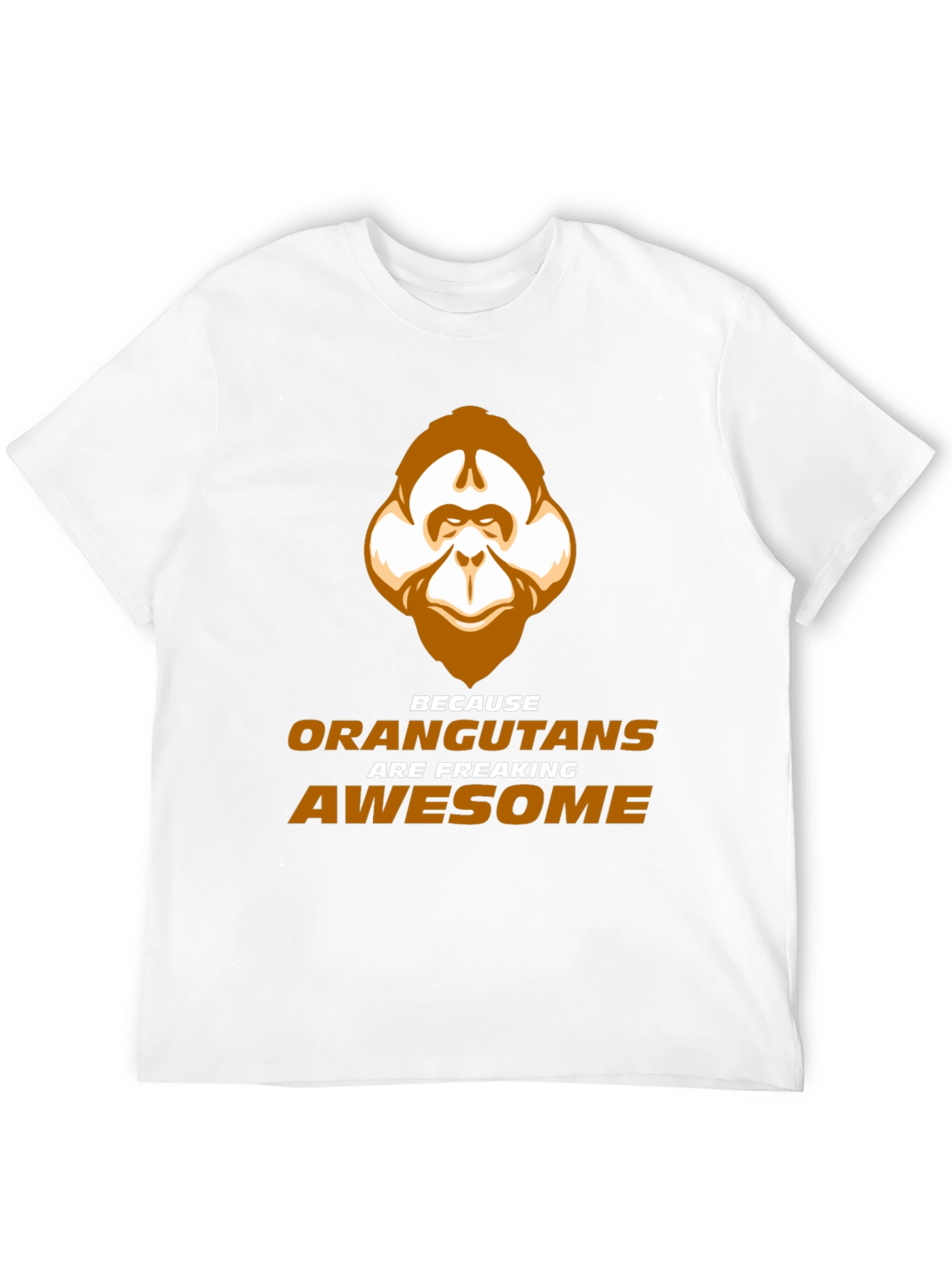 Orangutan Awesome T-Shirt - Fun Animal Graphic Tee