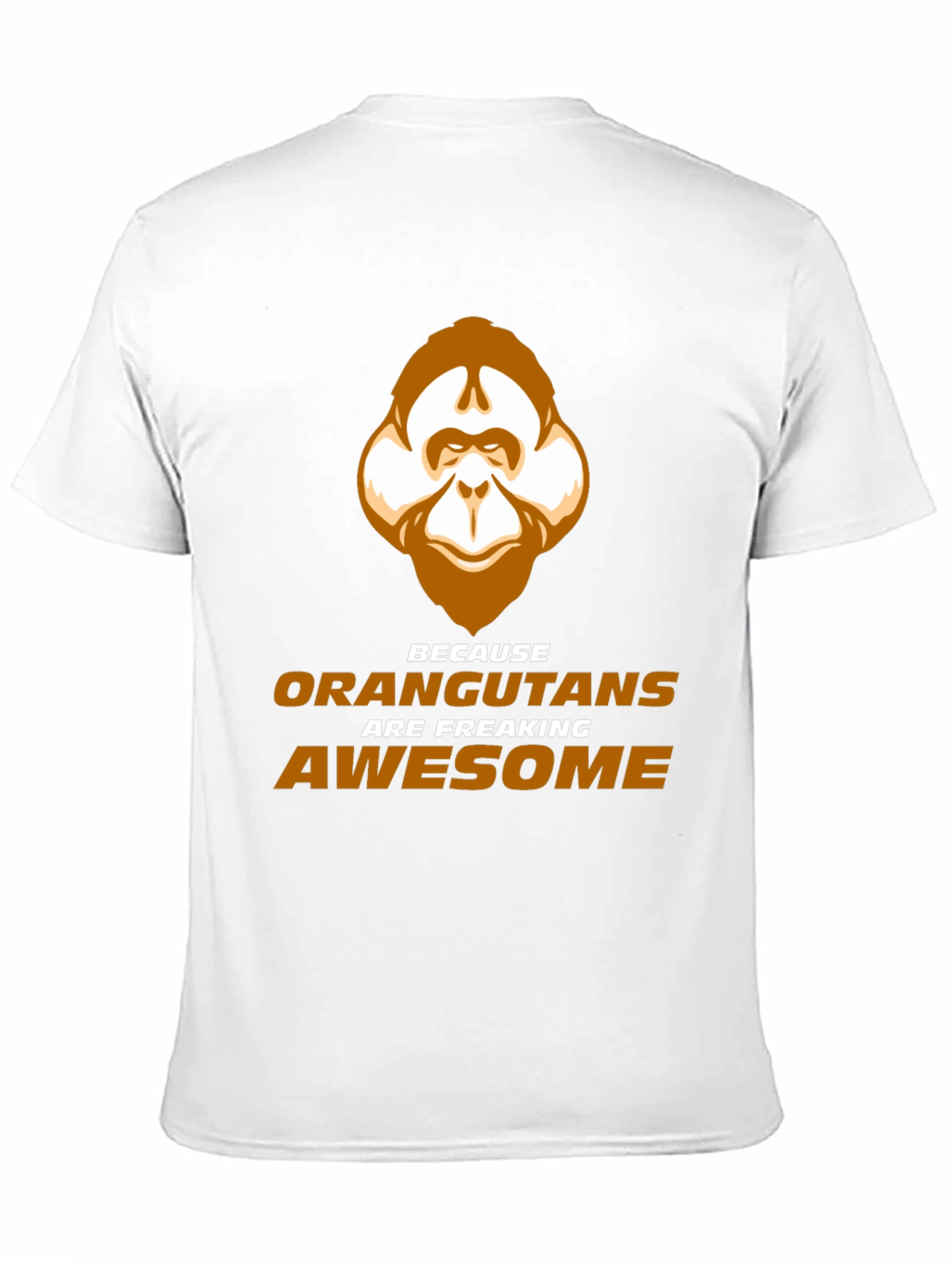 Orangutan Awesome T-Shirt - Fun Animal Graphic Tee