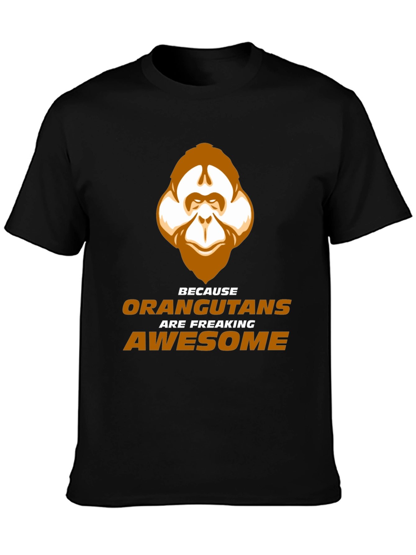Orangutan Awesome T-Shirt - Fun Animal Graphic Tee