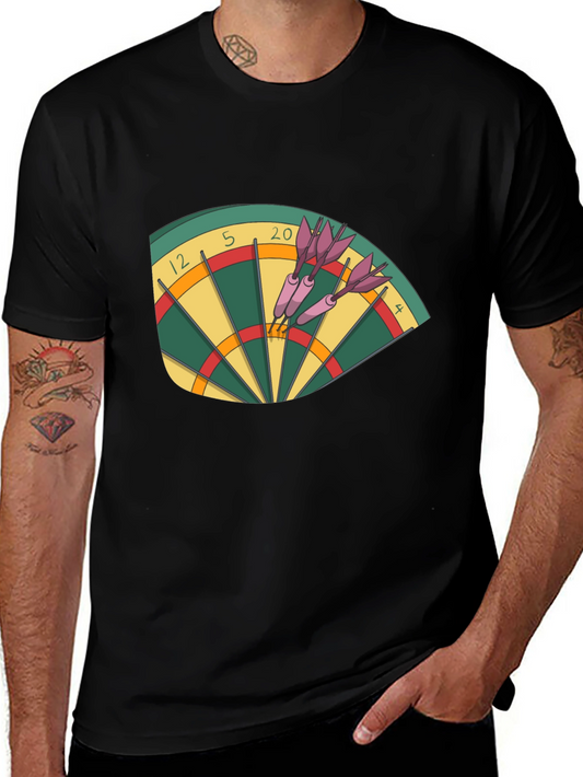 Darts T-Shirt - Bullseye Graphic Tee