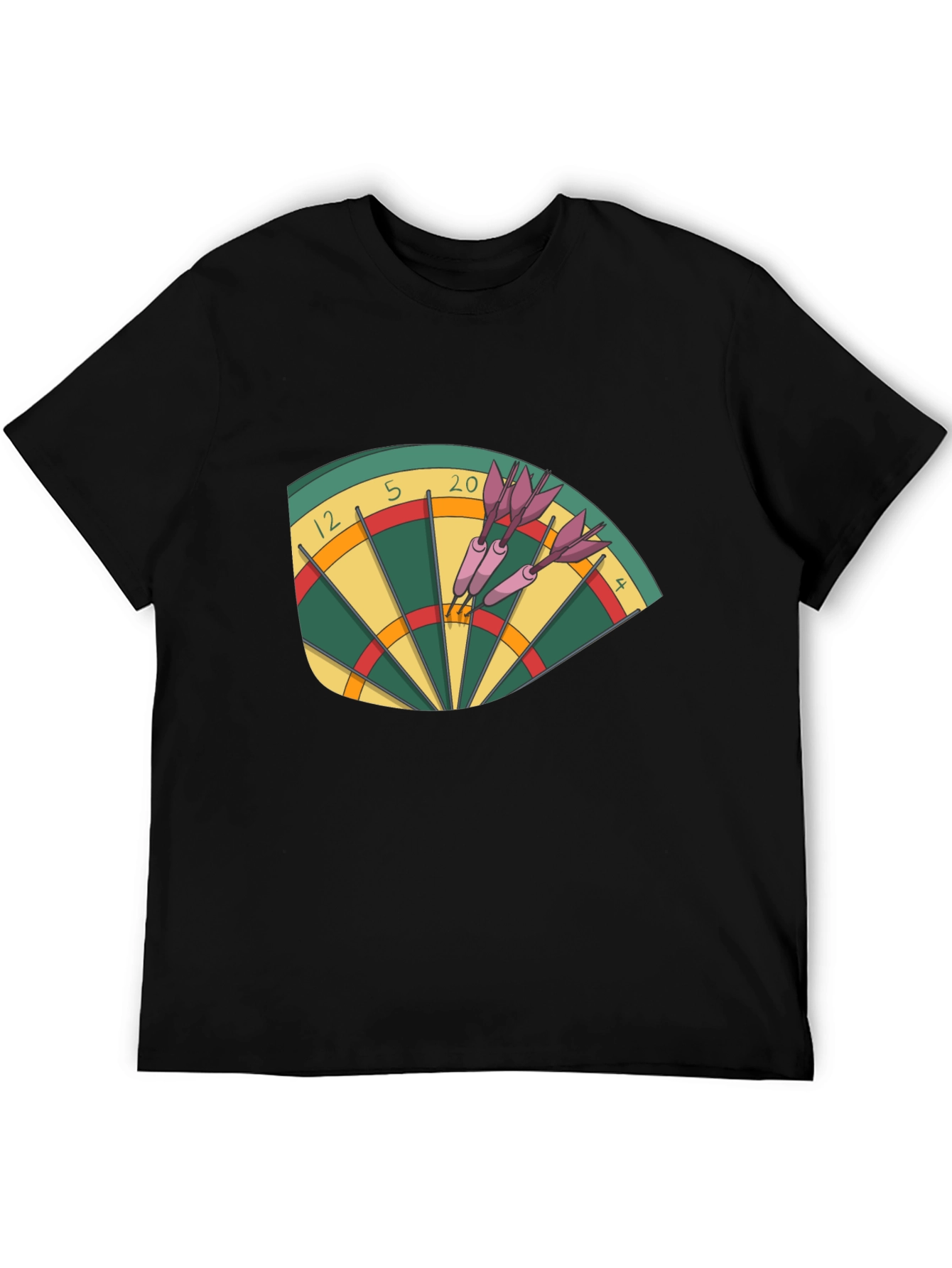 Darts T-Shirt - Bullseye Graphic Tee