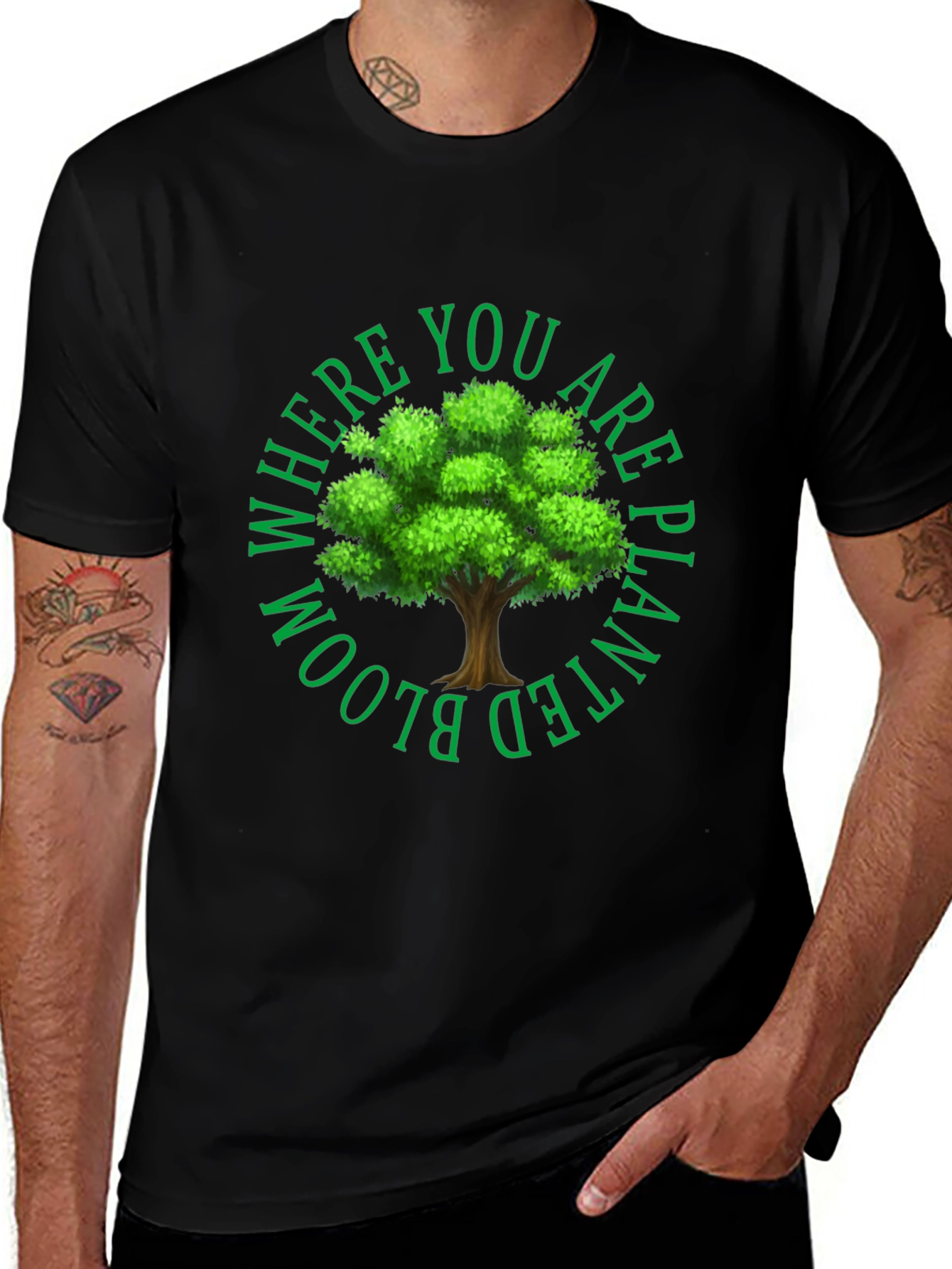 Bloom Where You Are Planted Tee