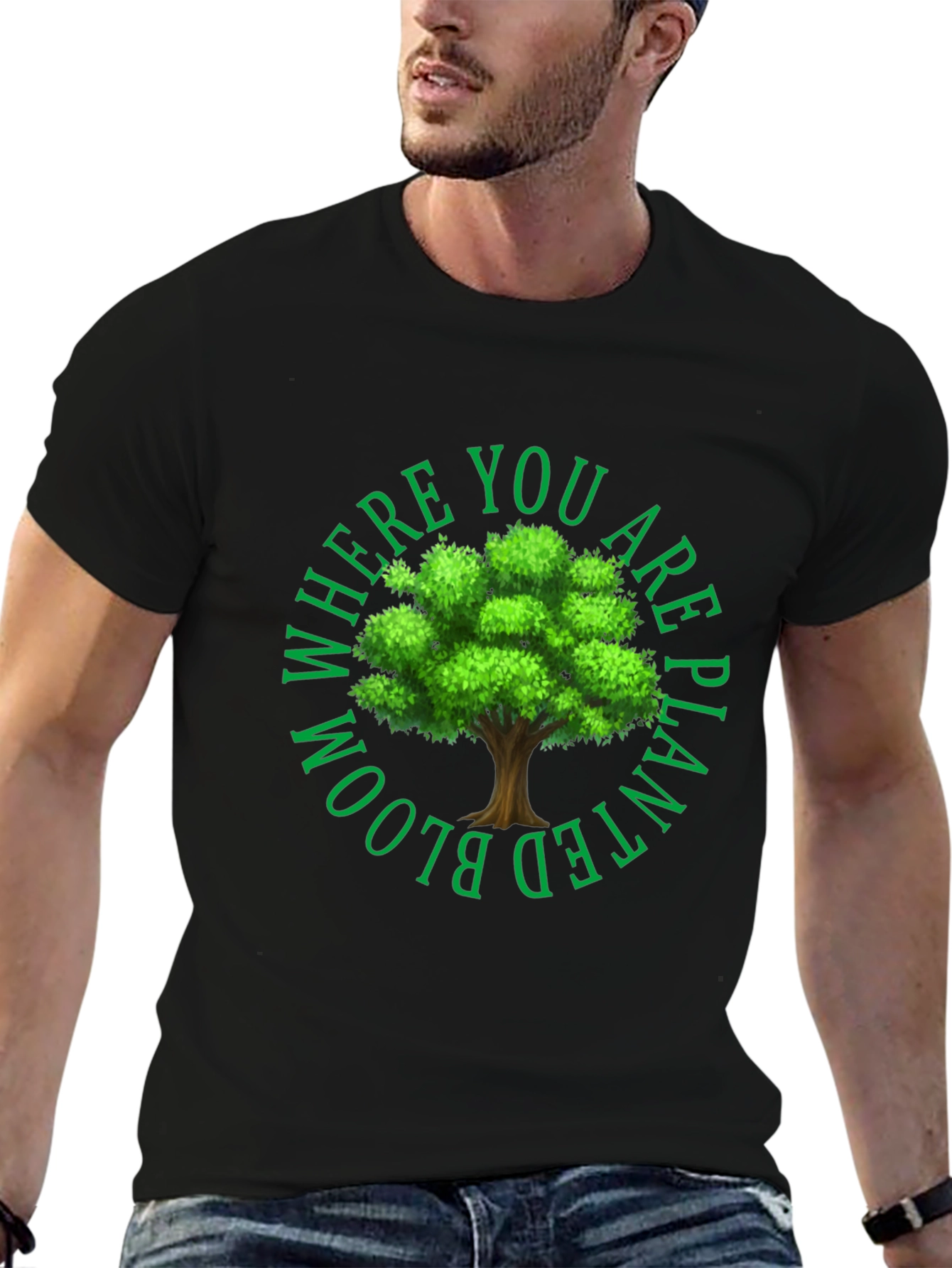 Bloom Where You Are Planted Tee
