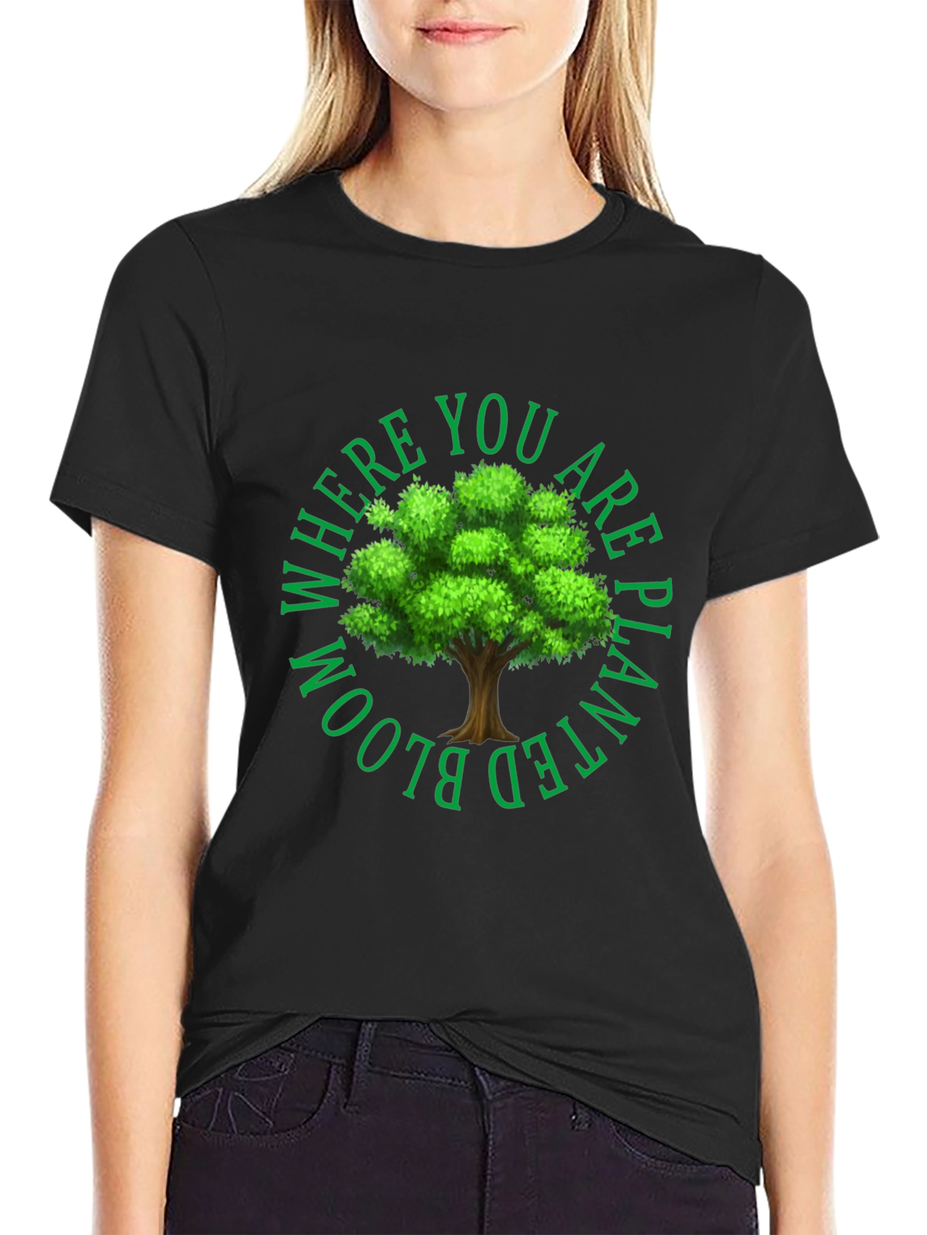 Bloom Where You Are Planted Tee