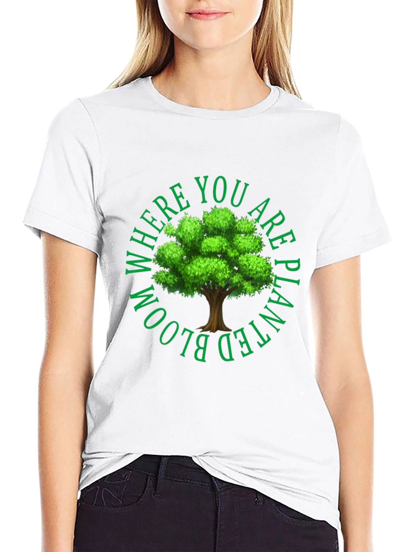 Bloom Where You Are Planted Tee