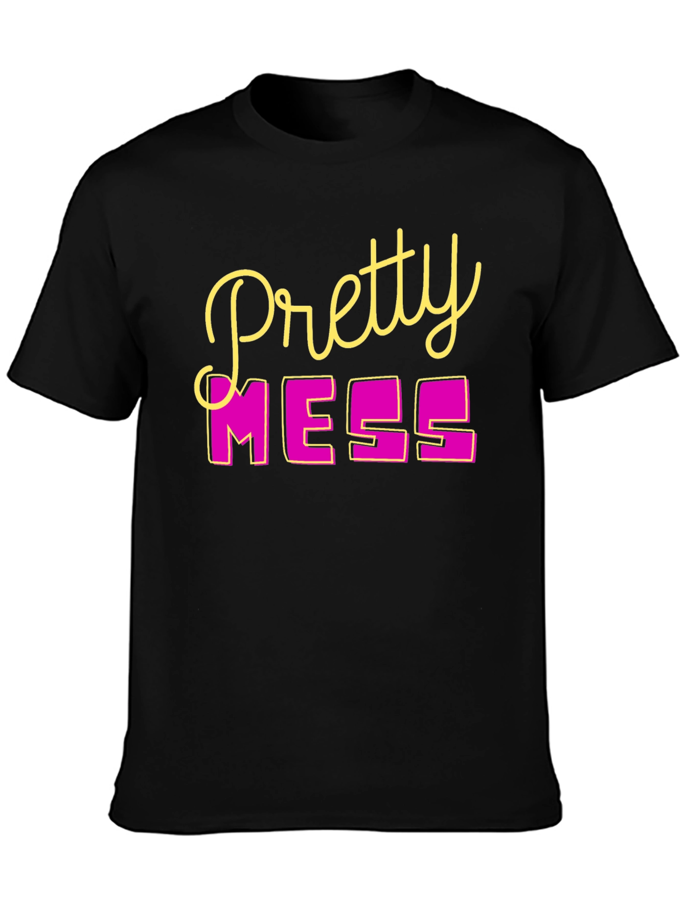 Pretty Mess Graphic Tee - Stylish Casual Wear