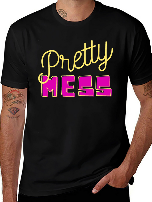 Pretty Mess Graphic Tee - Stylish Casual Wear