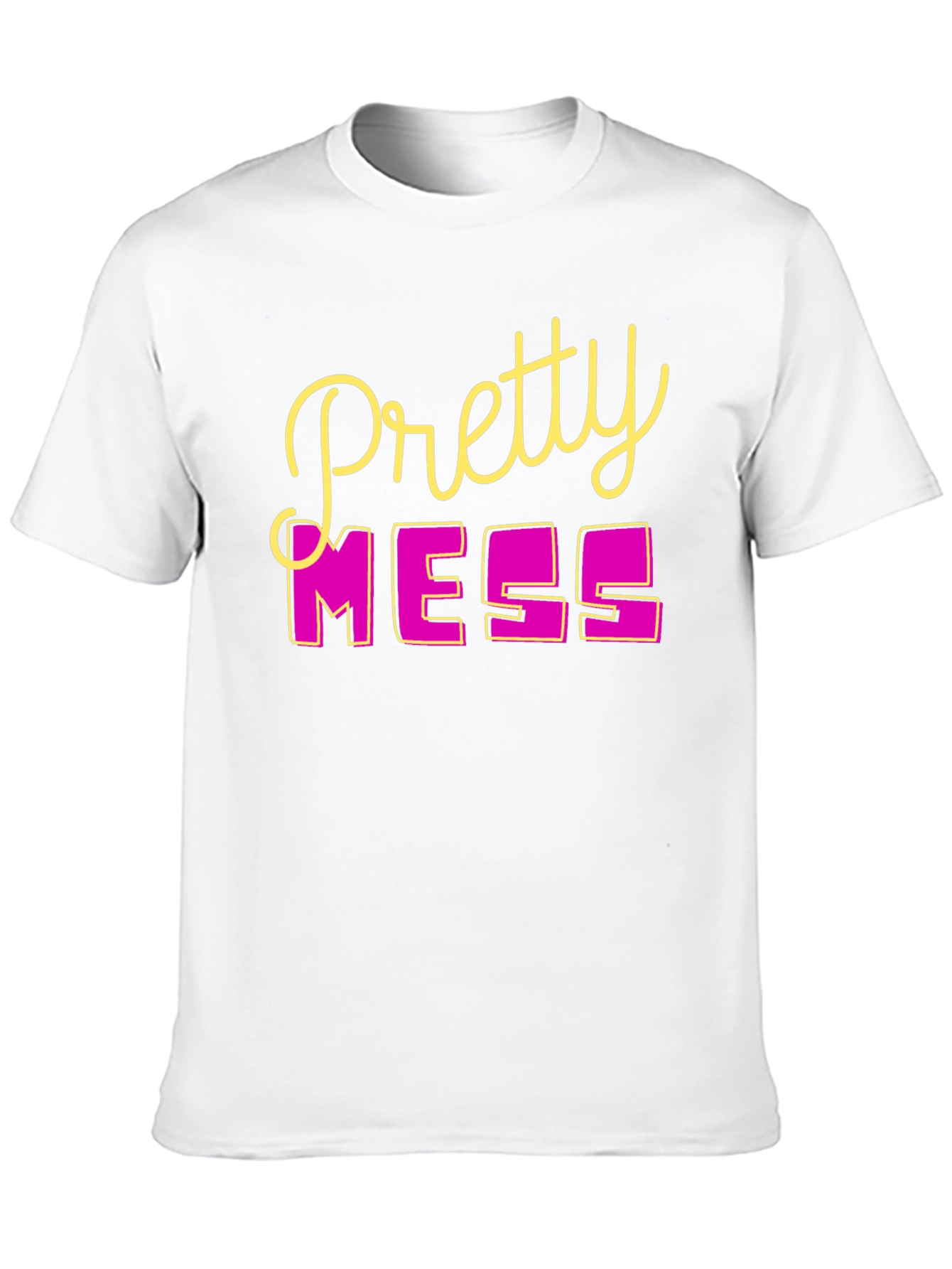Pretty Mess Graphic Tee - Stylish Casual Wear