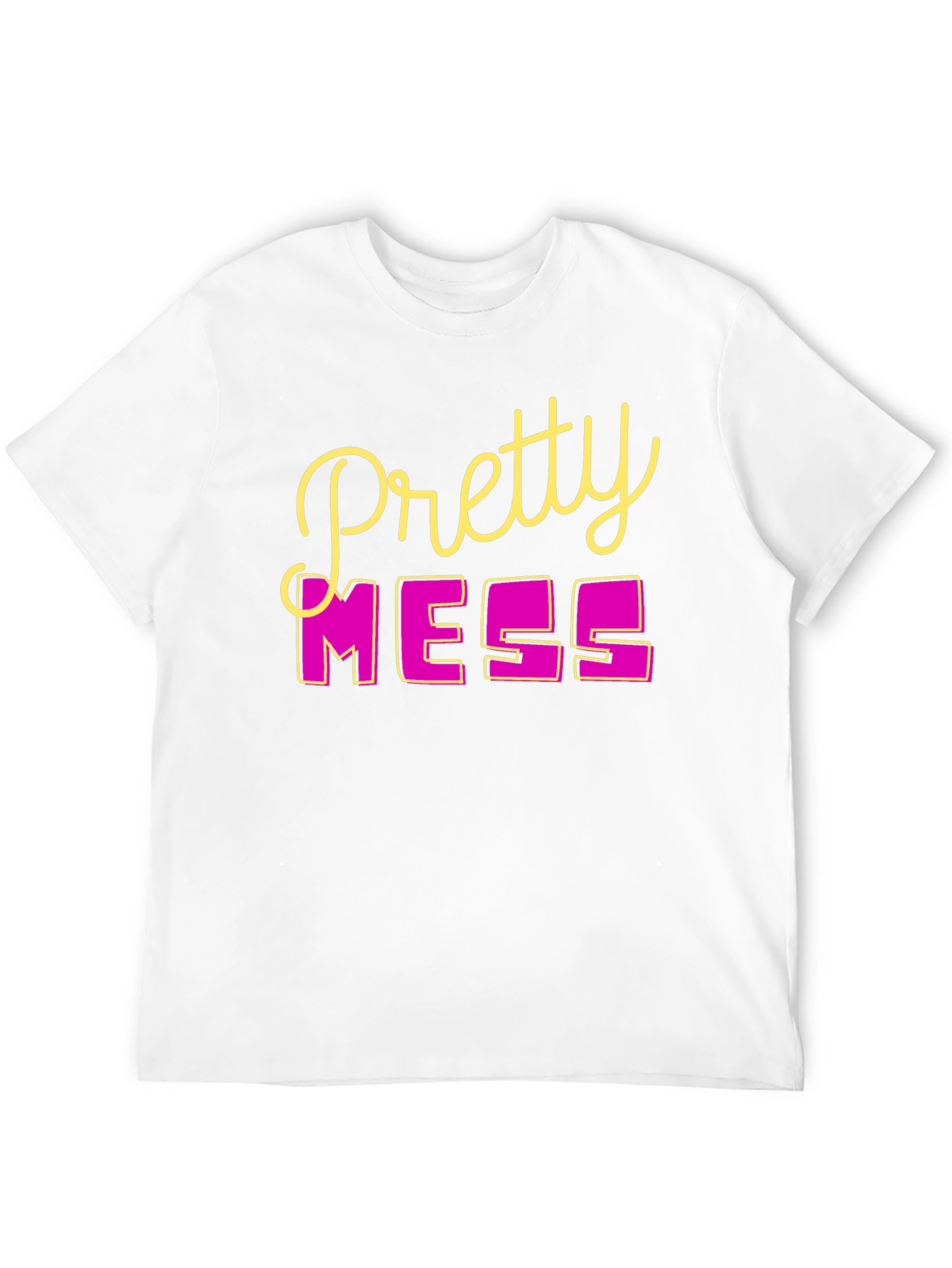 Pretty Mess Graphic Tee - Stylish Casual Wear