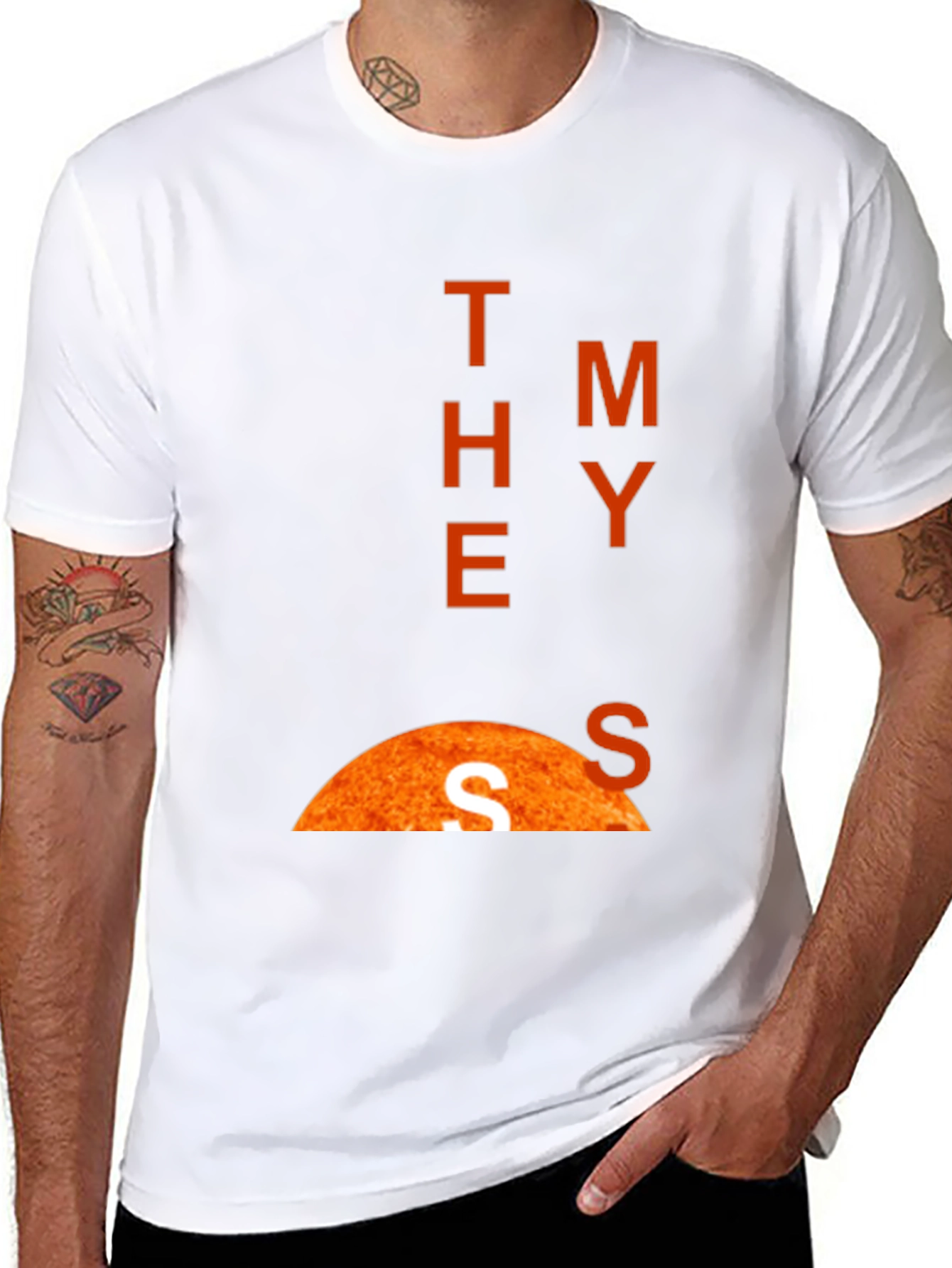 The Mystery of the Sun Graphic Tee - Black