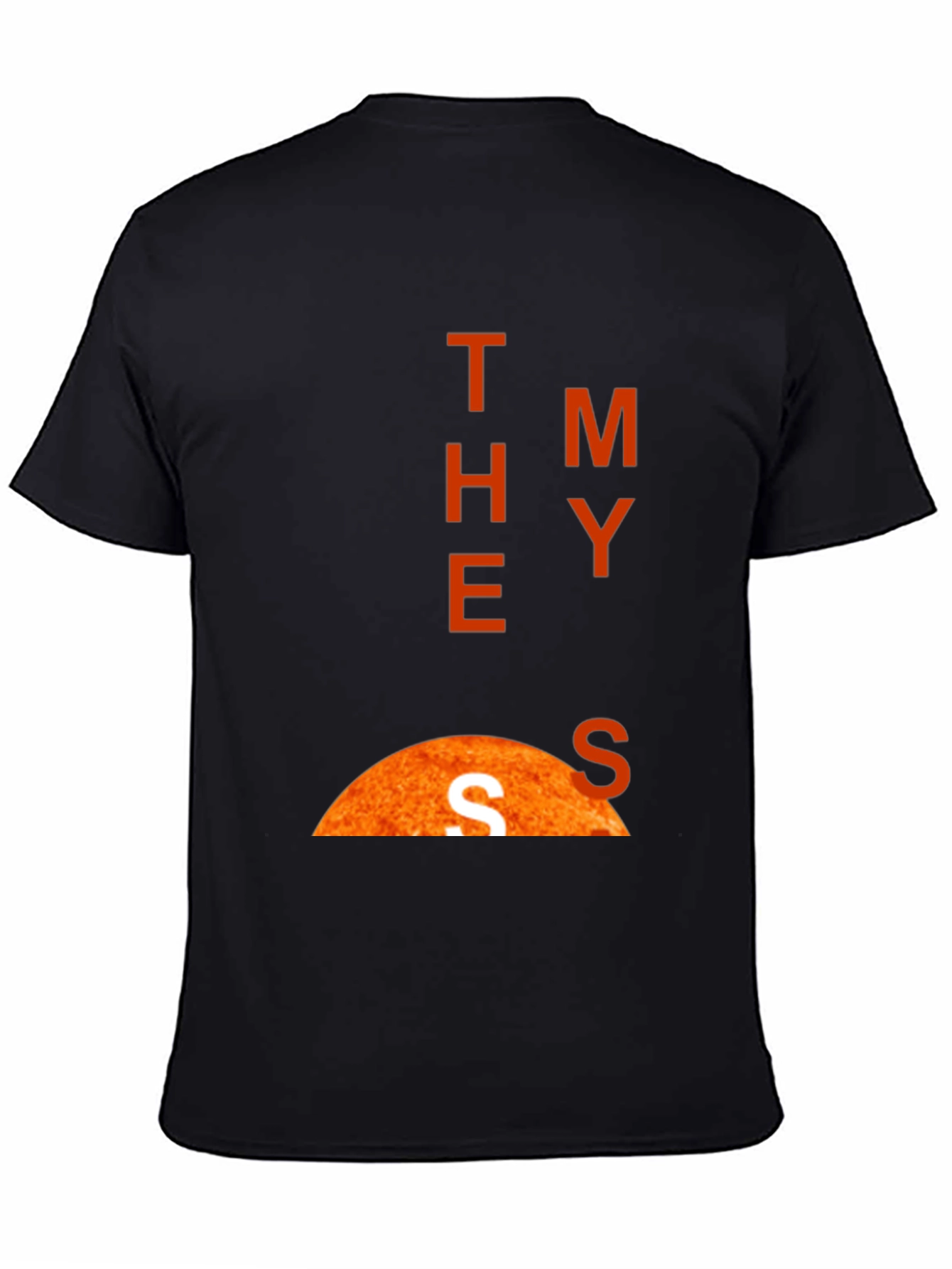 The Mystery of the Sun Graphic Tee - Black