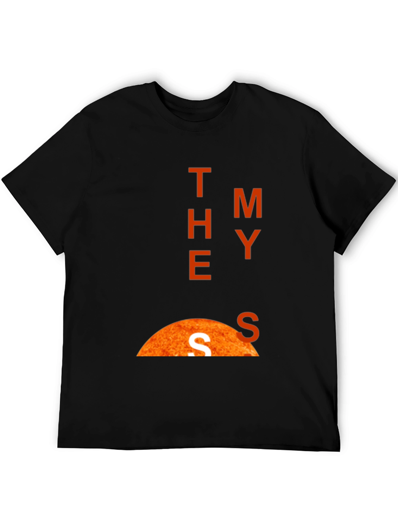 The Mystery of the Sun Graphic Tee - Black