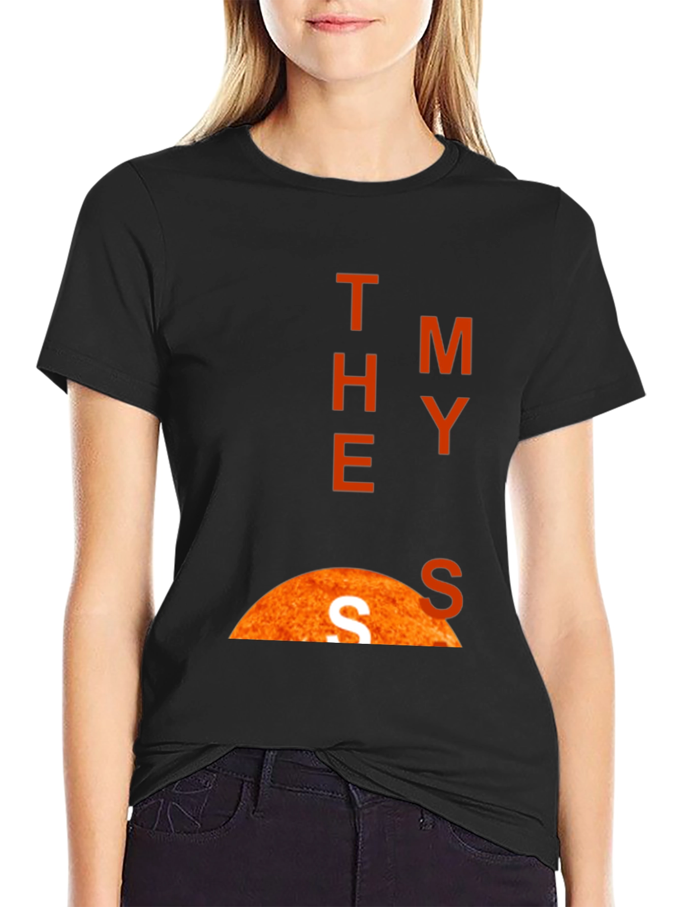 The Mystery of the Sun Graphic Tee - Black